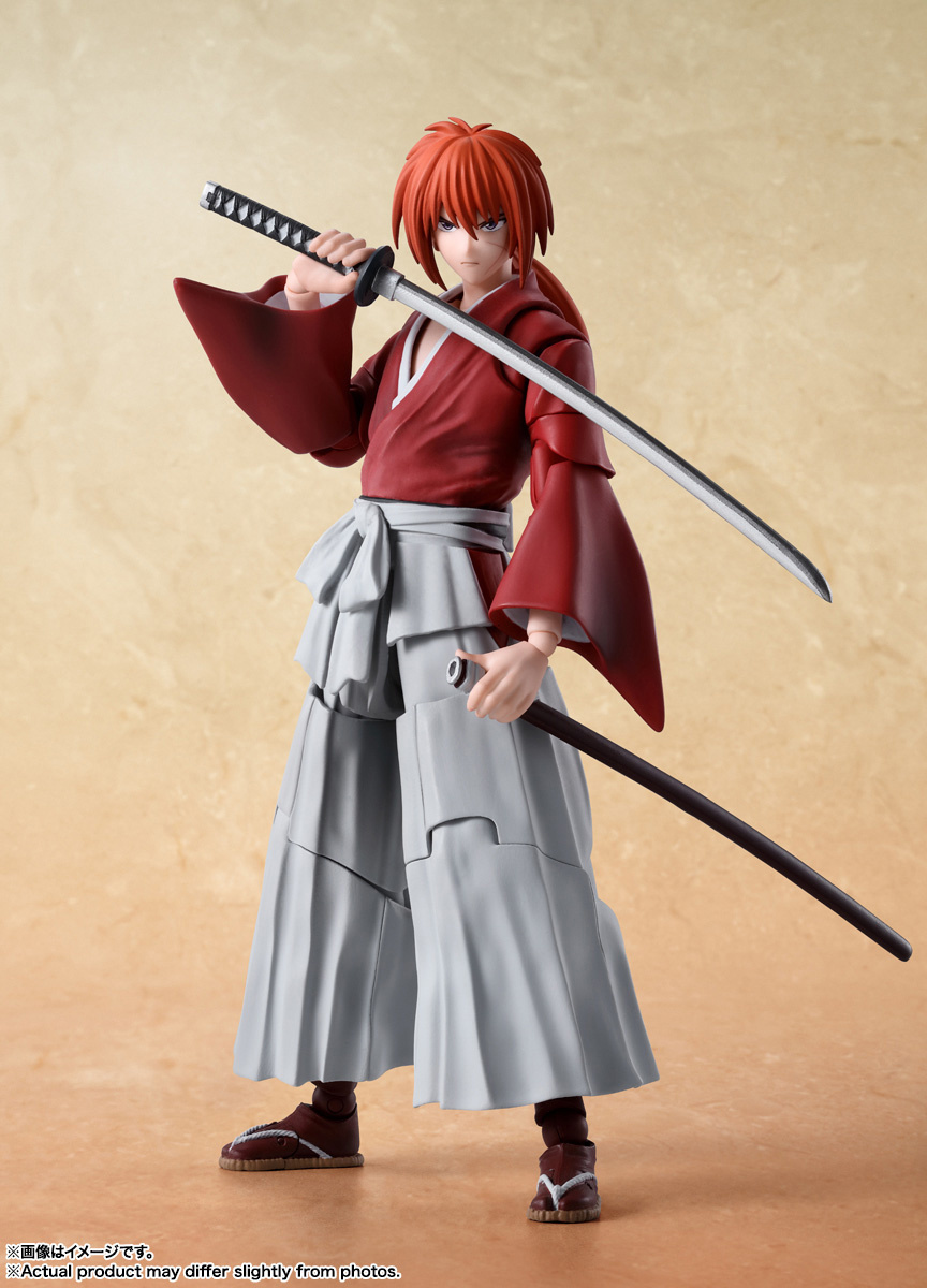 Rurouni Kenshin: Samurai X Meiji Swordsman Romantic Story SH Figuarts Kenshin Himura Action Figure
