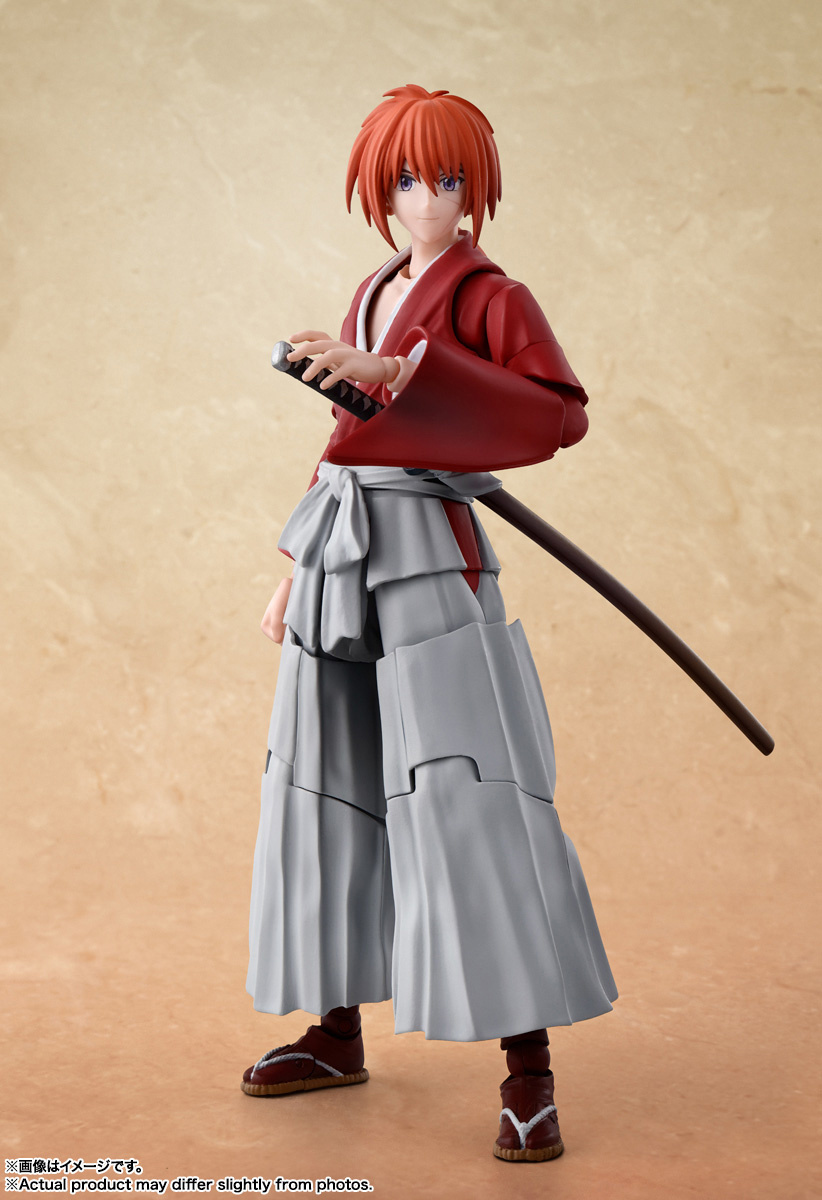 Rurouni Kenshin: Samurai X Meiji Swordsman Romantic Story SH Figuarts Kenshin Himura Action Figure