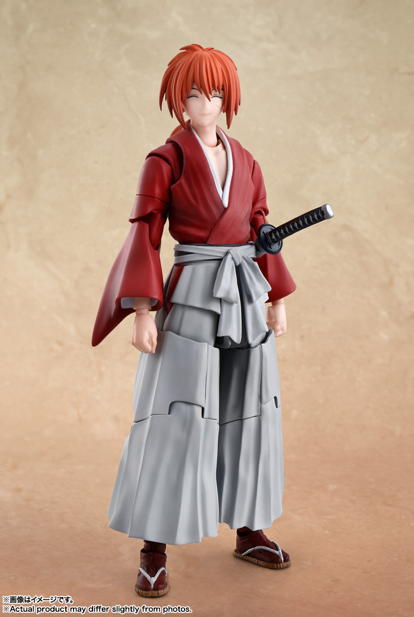 Rurouni Kenshin: Samurai X Meiji Swordsman Romantic Story SH Figuarts Kenshin Himura Action Figure