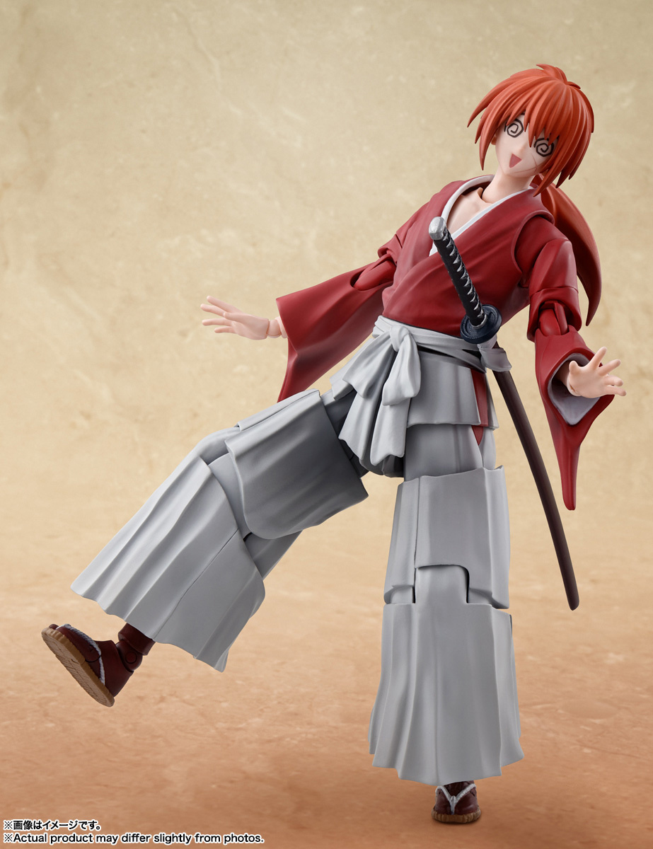 Rurouni Kenshin: Samurai X Meiji Swordsman Romantic Story SH Figuarts Kenshin Himura Action Figure