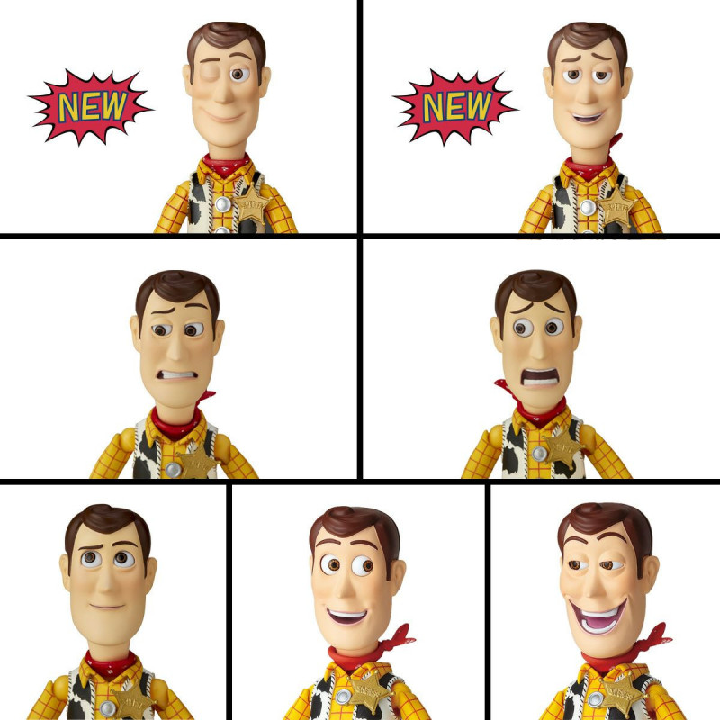 Revoltech Woody ver.2.0 TOY STORY Action Figure Limited Bonus Set