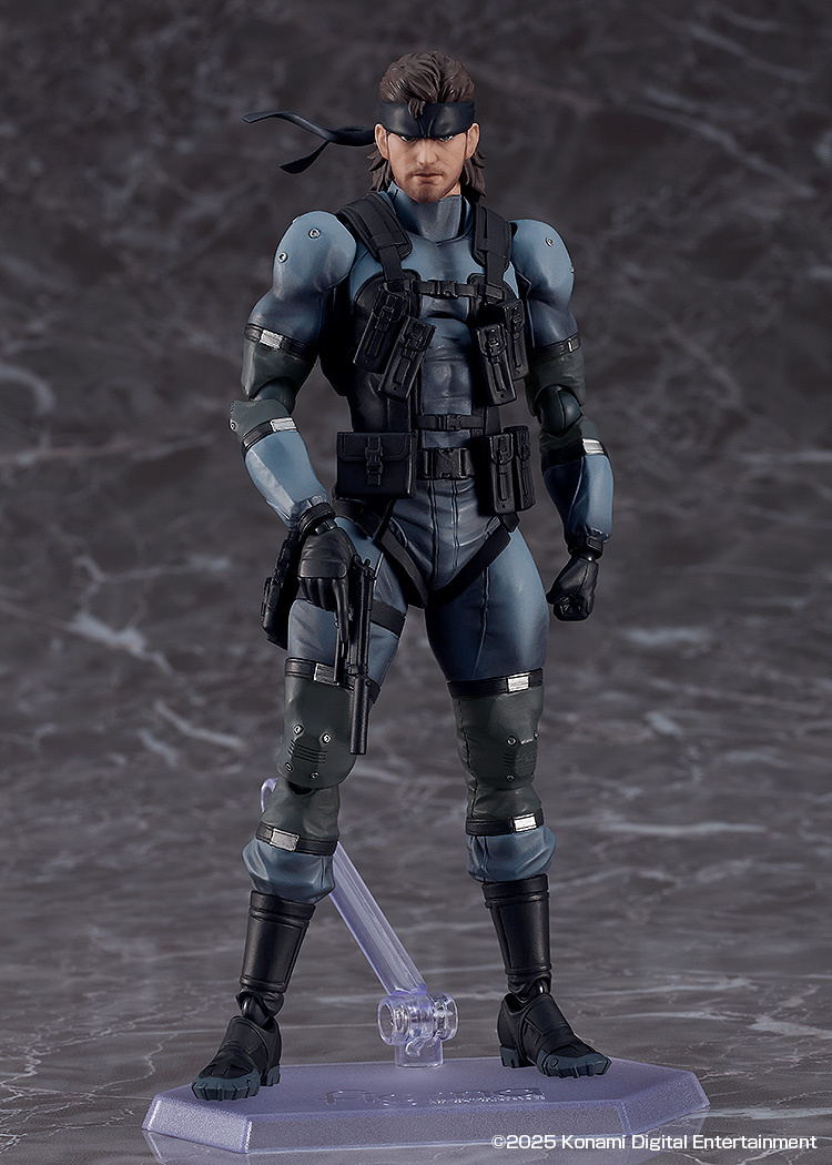 Figma Solid Snake: Mgs2 Ver. Updated Edition Metal Gear Solid 2 Sons Of Liberty Action Figure