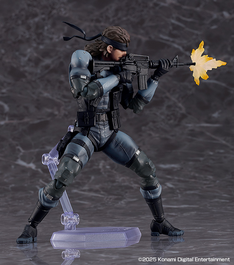 Figma Solid Snake: Mgs2 Ver. Updated Edition Metal Gear Solid 2 Sons Of Liberty Action Figure