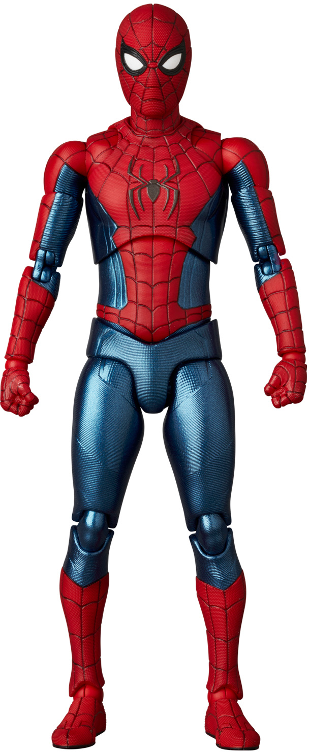Spider-Man: No Way Home MAFEX No.262 Spider-Man (New Red & Blue Suit) Action Figure