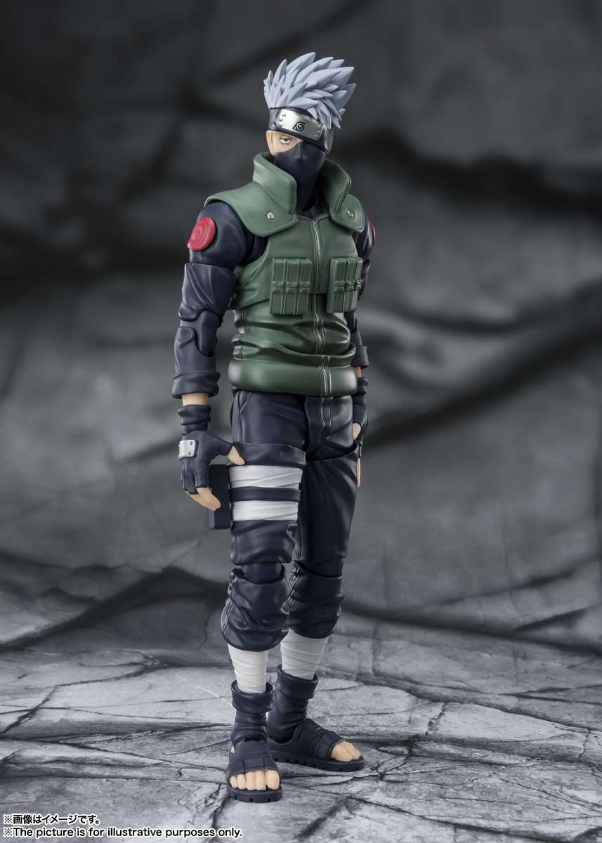 Naruto: Shippuden S.H.Figuarts Kakashi Hatake (Famed Sharingan Hero) Action Figure