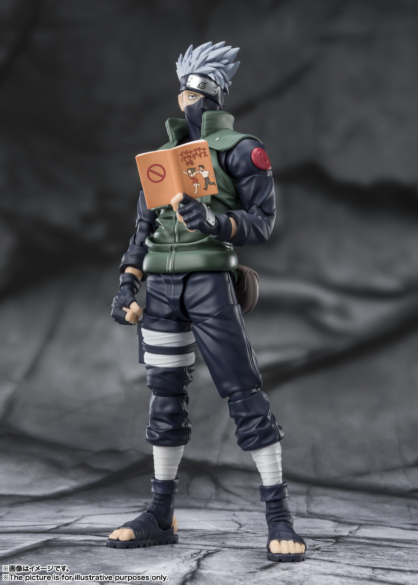 Naruto: Shippuden S.H.Figuarts Kakashi Hatake (Famed Sharingan Hero) Action Figure