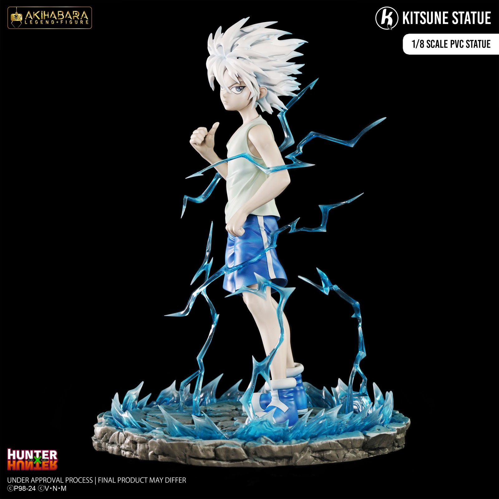 Kirua (Killua) God Speed Mode PVC Figure Hunter X Hunter Akihabara Legend 1/8 Scale