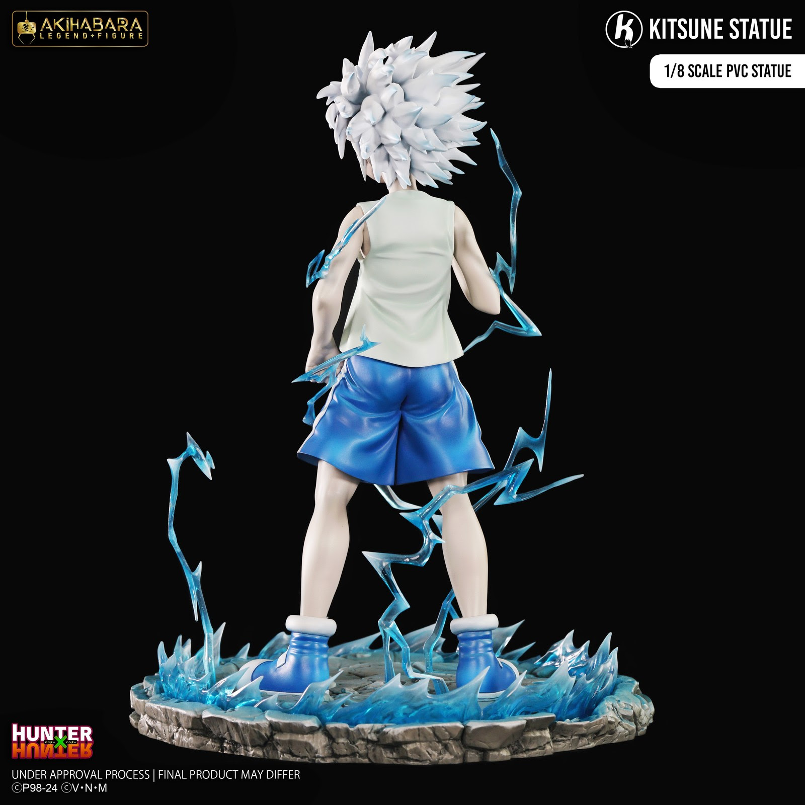 Kirua (Killua) God Speed Mode PVC Figure Hunter X Hunter Akihabara Legend 1/8 Scale