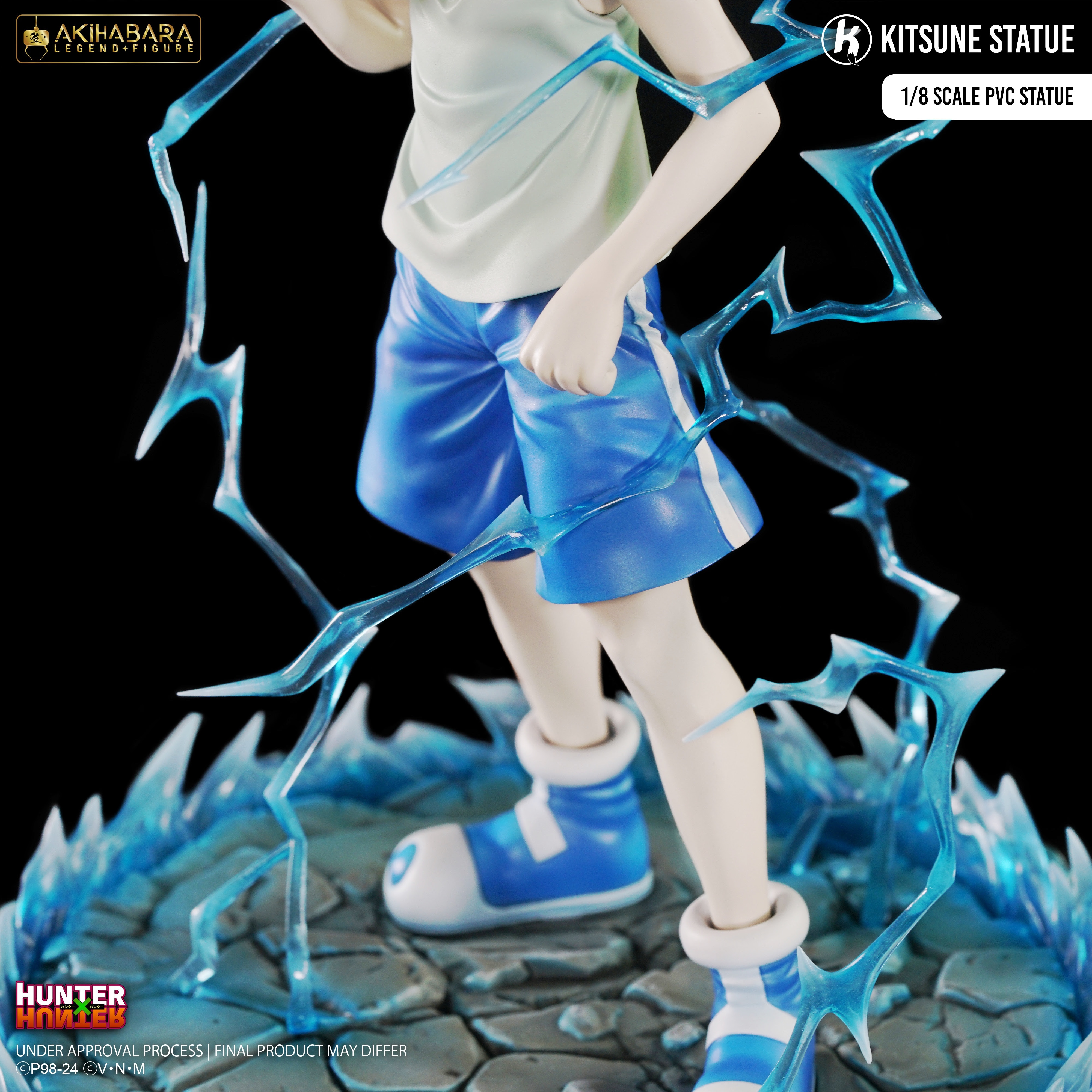 Kirua (Killua) God Speed Mode PVC Figure Hunter X Hunter Akihabara Legend 1/8 Scale