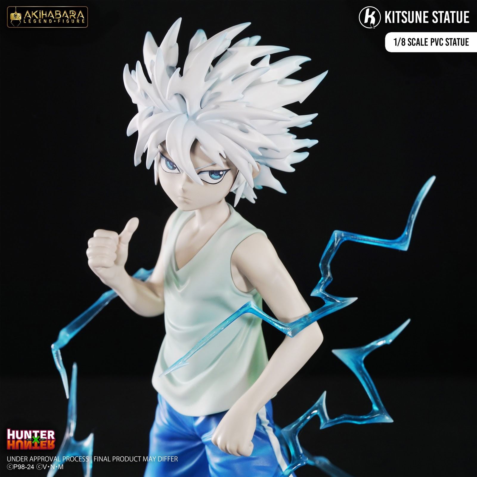 Kirua (Killua) God Speed Mode PVC Figure Hunter X Hunter Akihabara Legend 1/8 Scale
