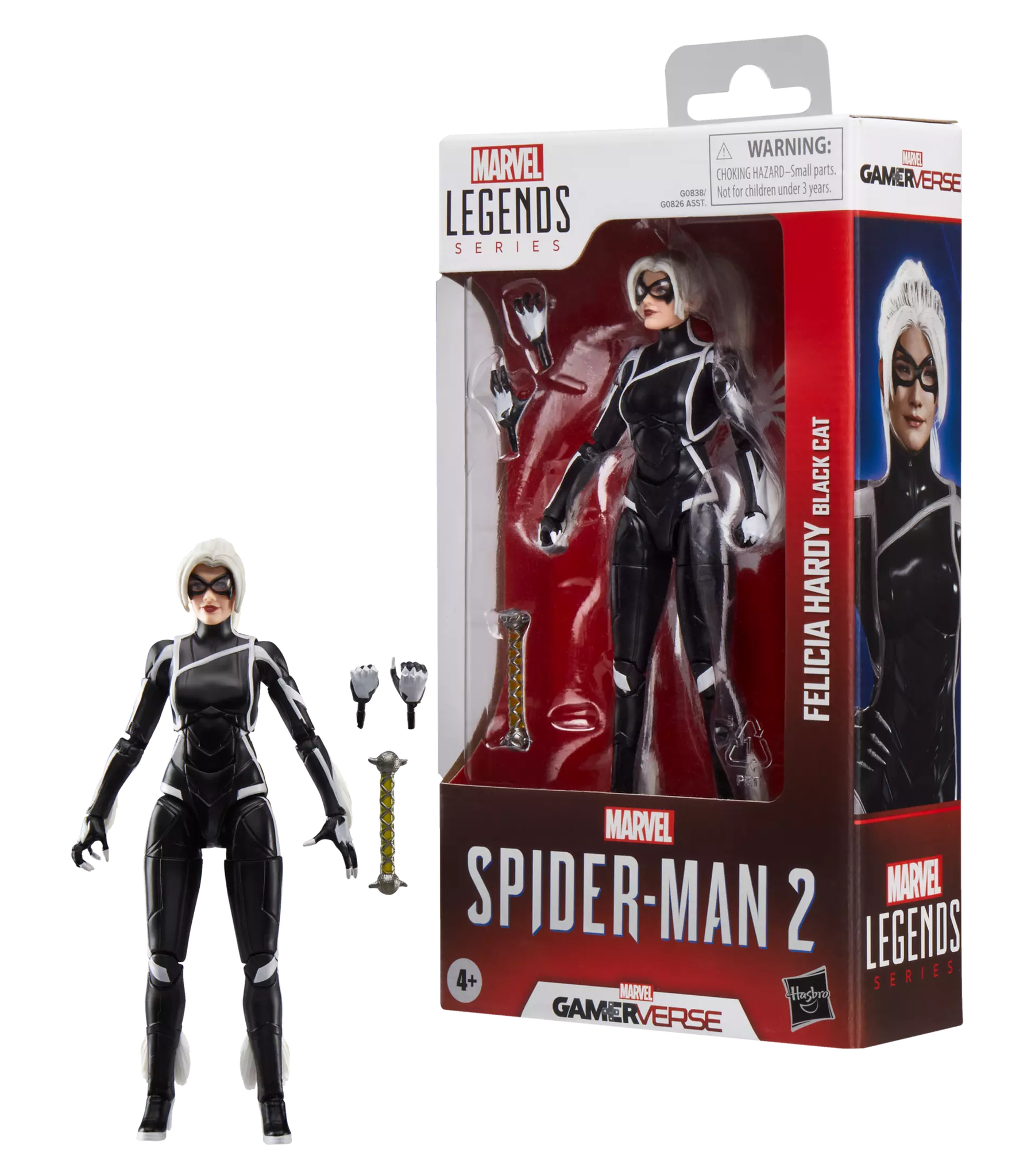 Marvel's Spider-Man 2 | Marvel Legends Gamerverse Felicia Hardy (Black Cat) Action Figure
