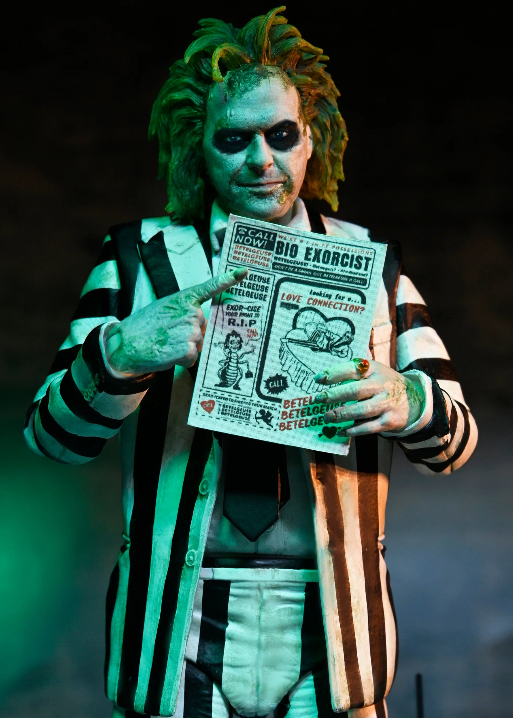 Beetlejuice Beetlejuice Ultimate "Striped Suit" Beetlejuice Action Figure