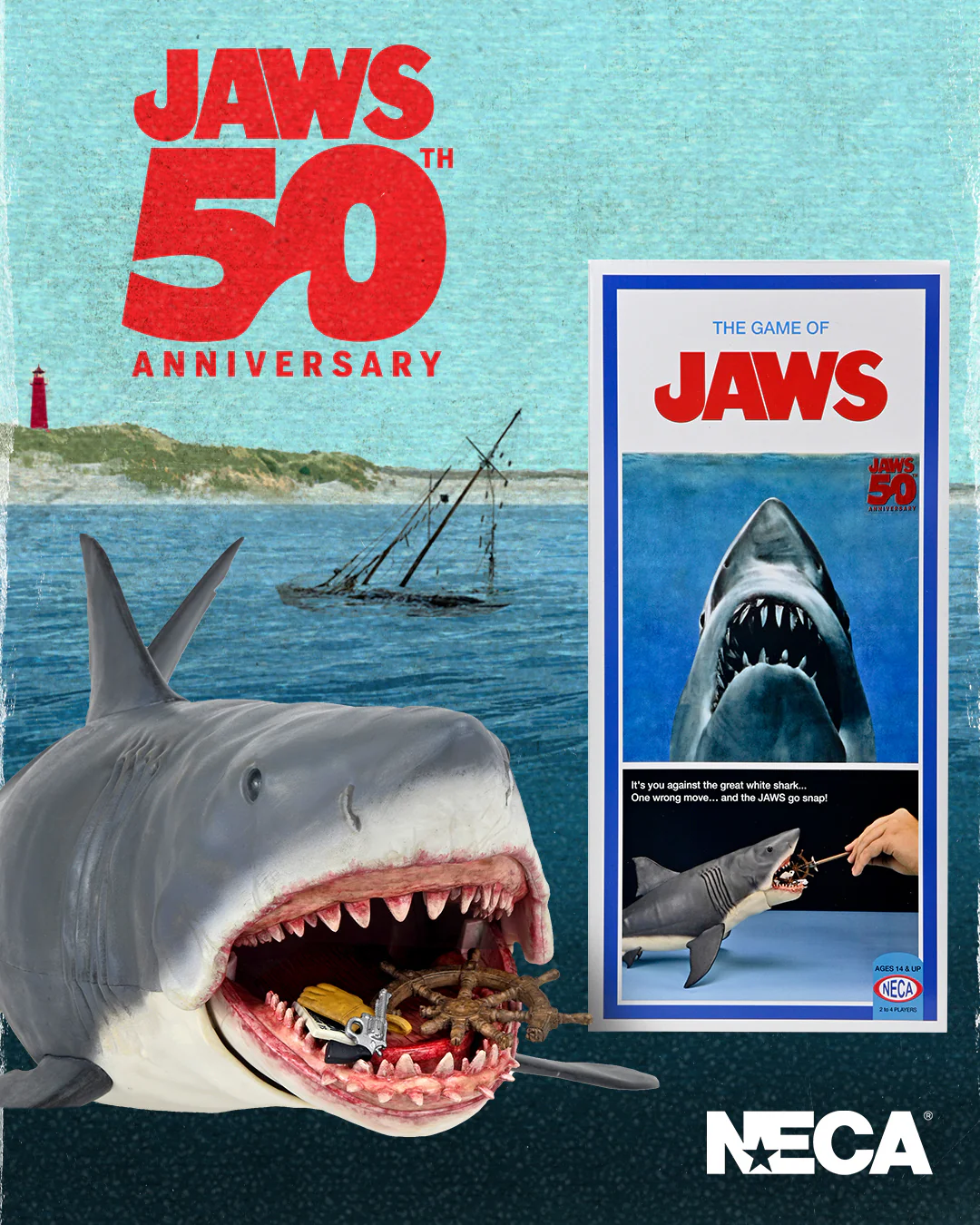 Jaws - "The Game of Jaws” 50th Anniversary Edition 