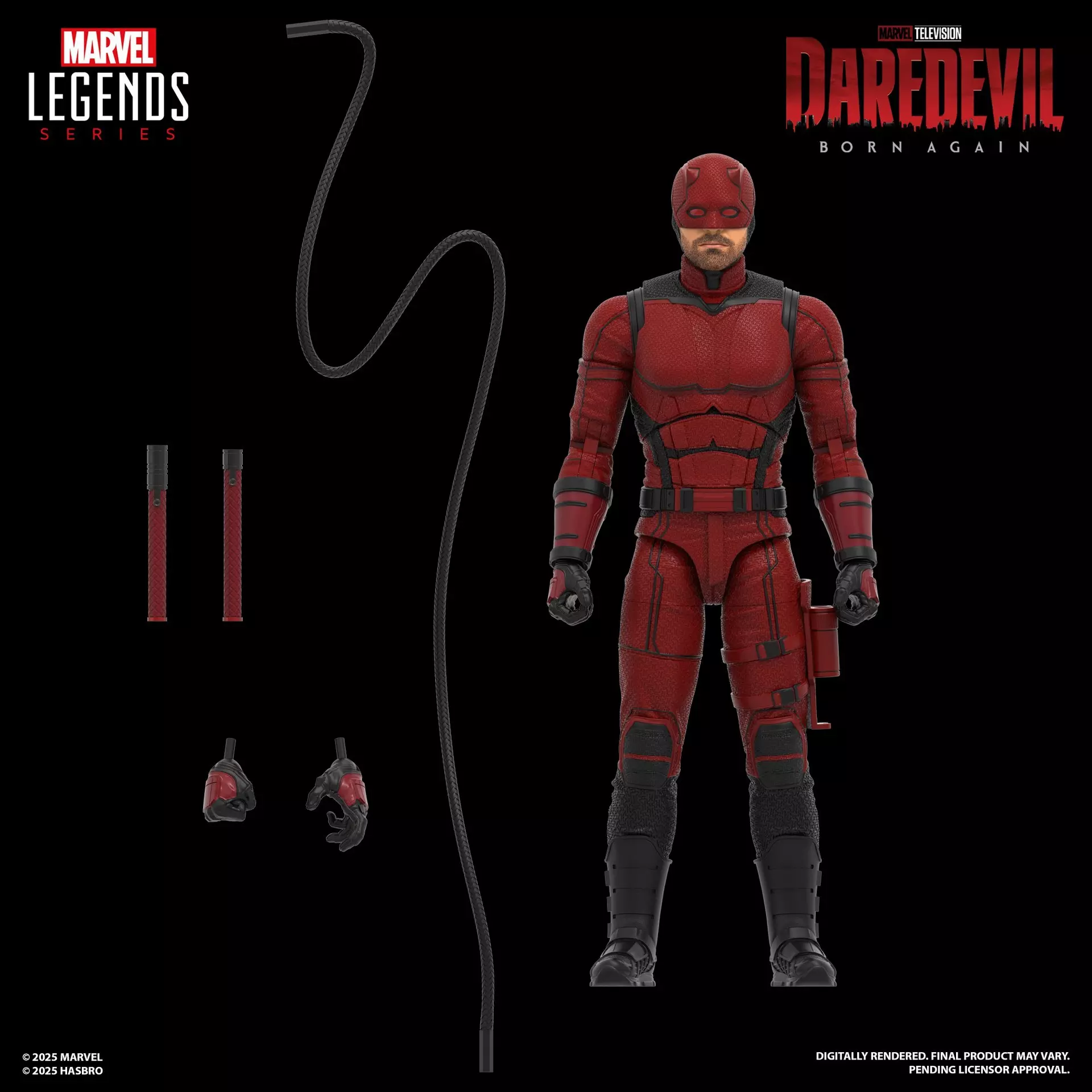 Marvel Legends Series Daredevil: Born Again Daredevil Action Figure