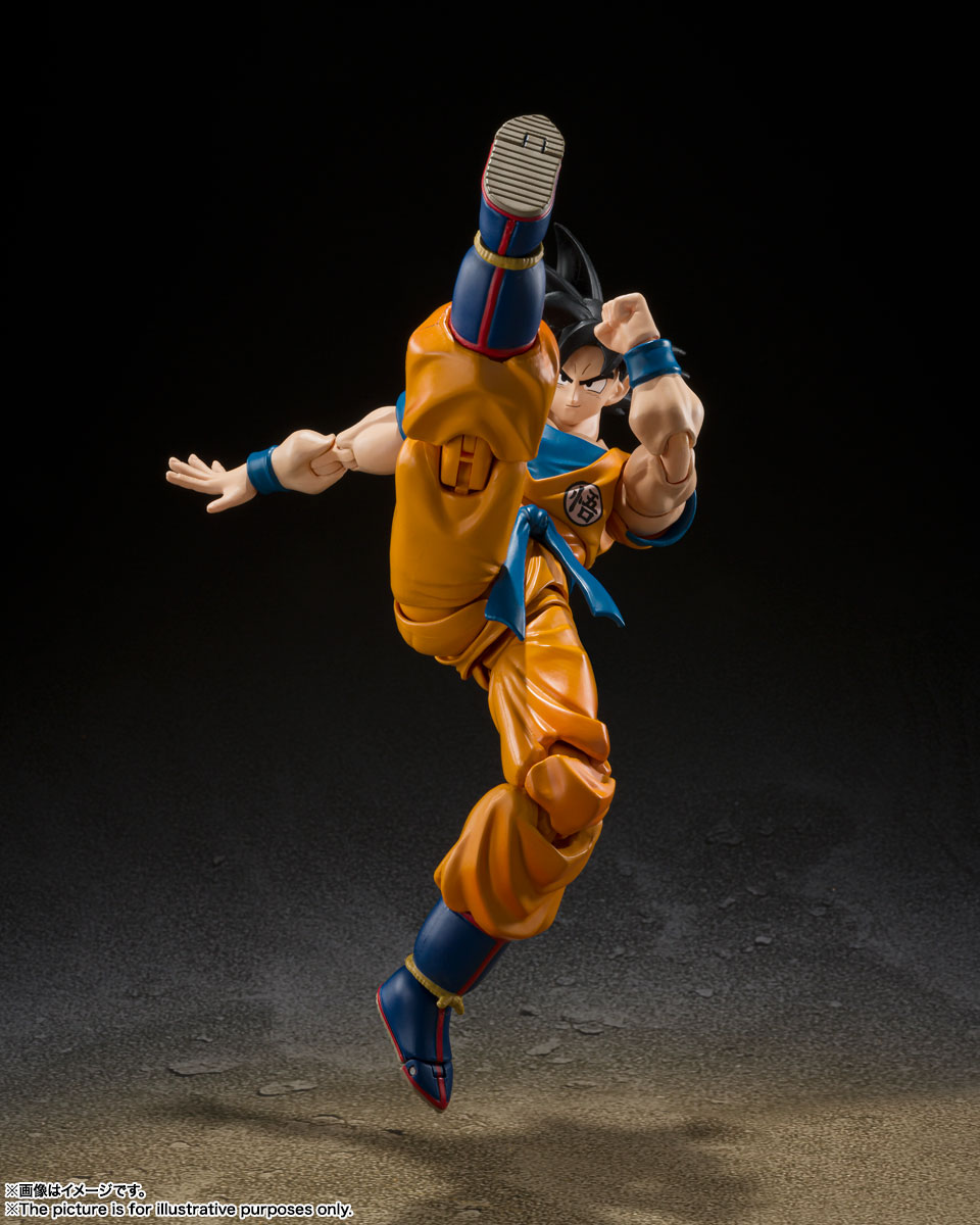 Dragon Ball Super: Super Hero S.H.Figuarts Goku Action Figure (Reissue)