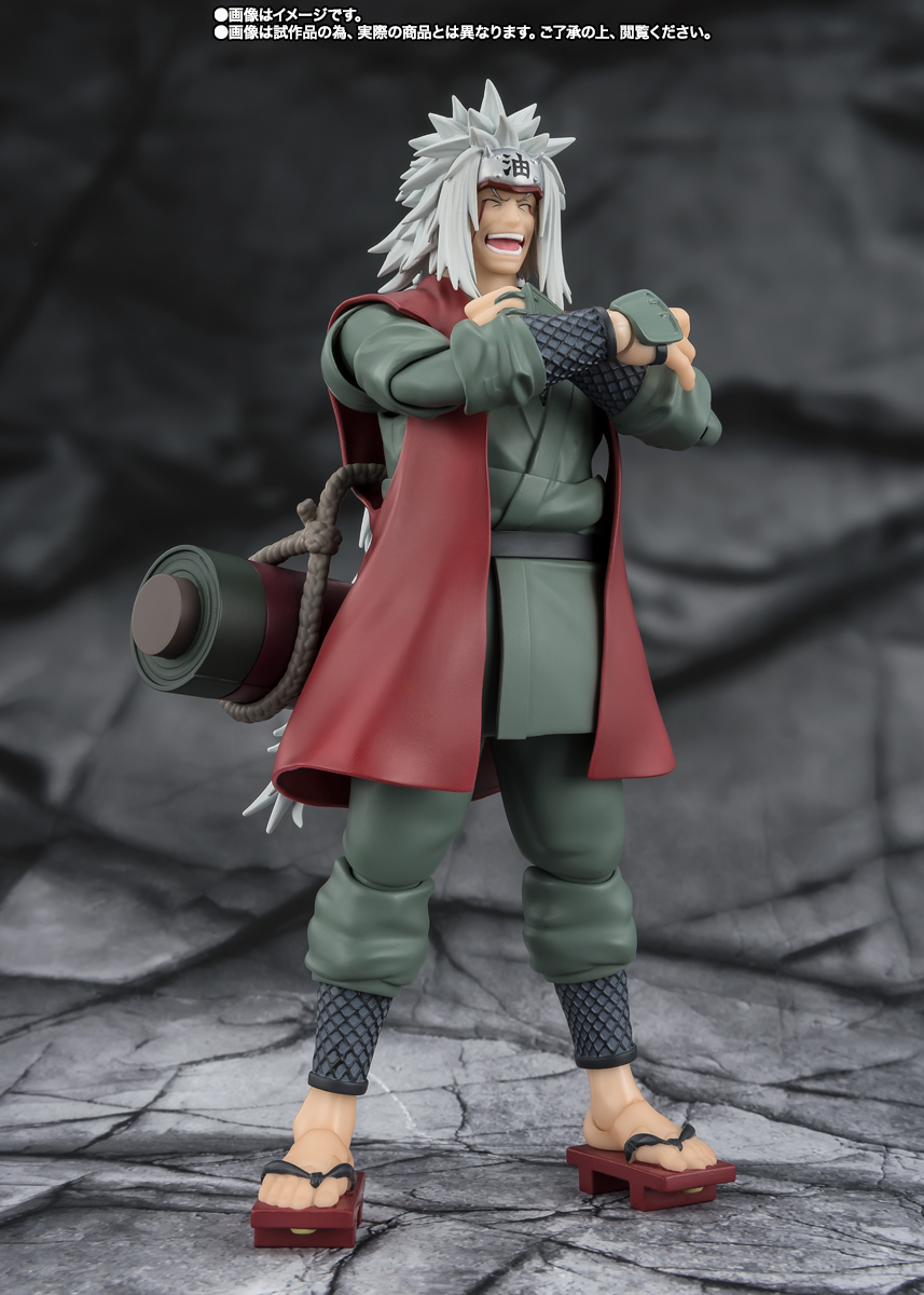 Jiraiya -Hidden Leaf Heroic Master Sage- (Sage Mode Set) SH Figuarts