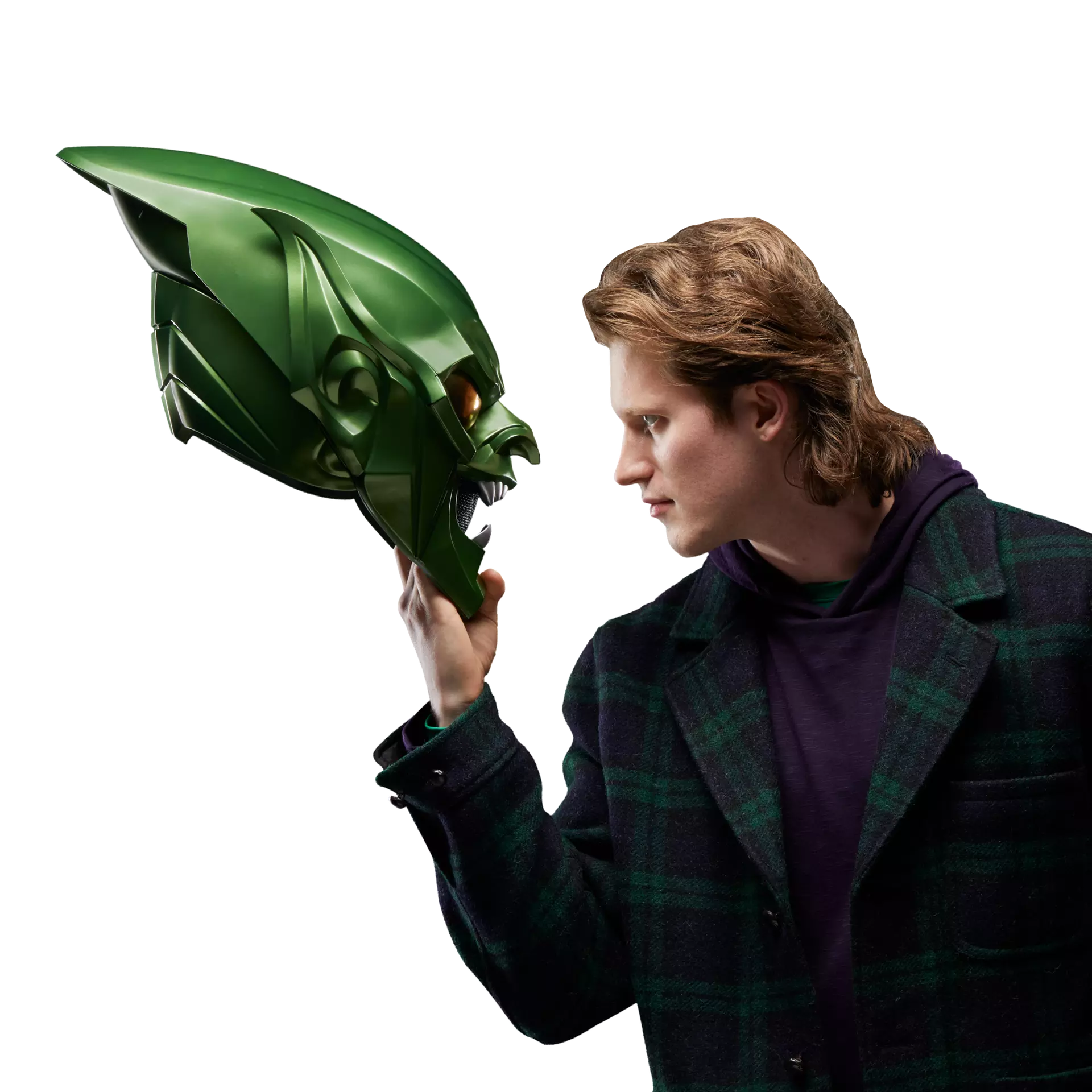 Spider-Man: No Way Home Marvel Legends Green Goblin 1:1 Scale Wearable Helmet