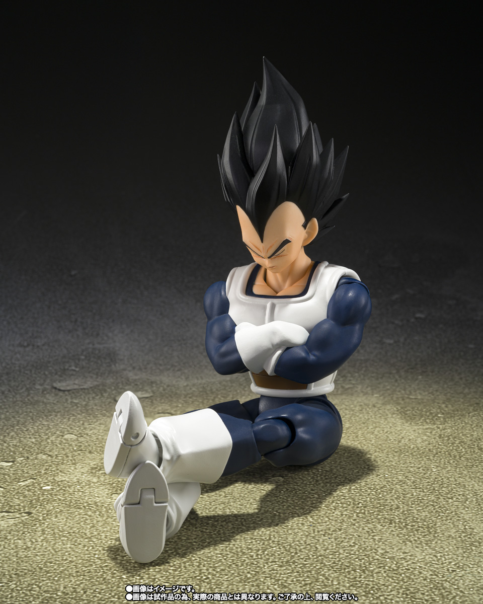 Dragon Ball Z S.H.Figuarts Vegeta (Older Style Battle Clothes) Exclusive Action Figure
