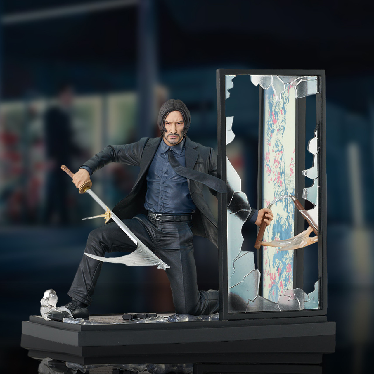 John Wick: Chapter 4 (Stained Glass) Gallery Diorama 20cm 