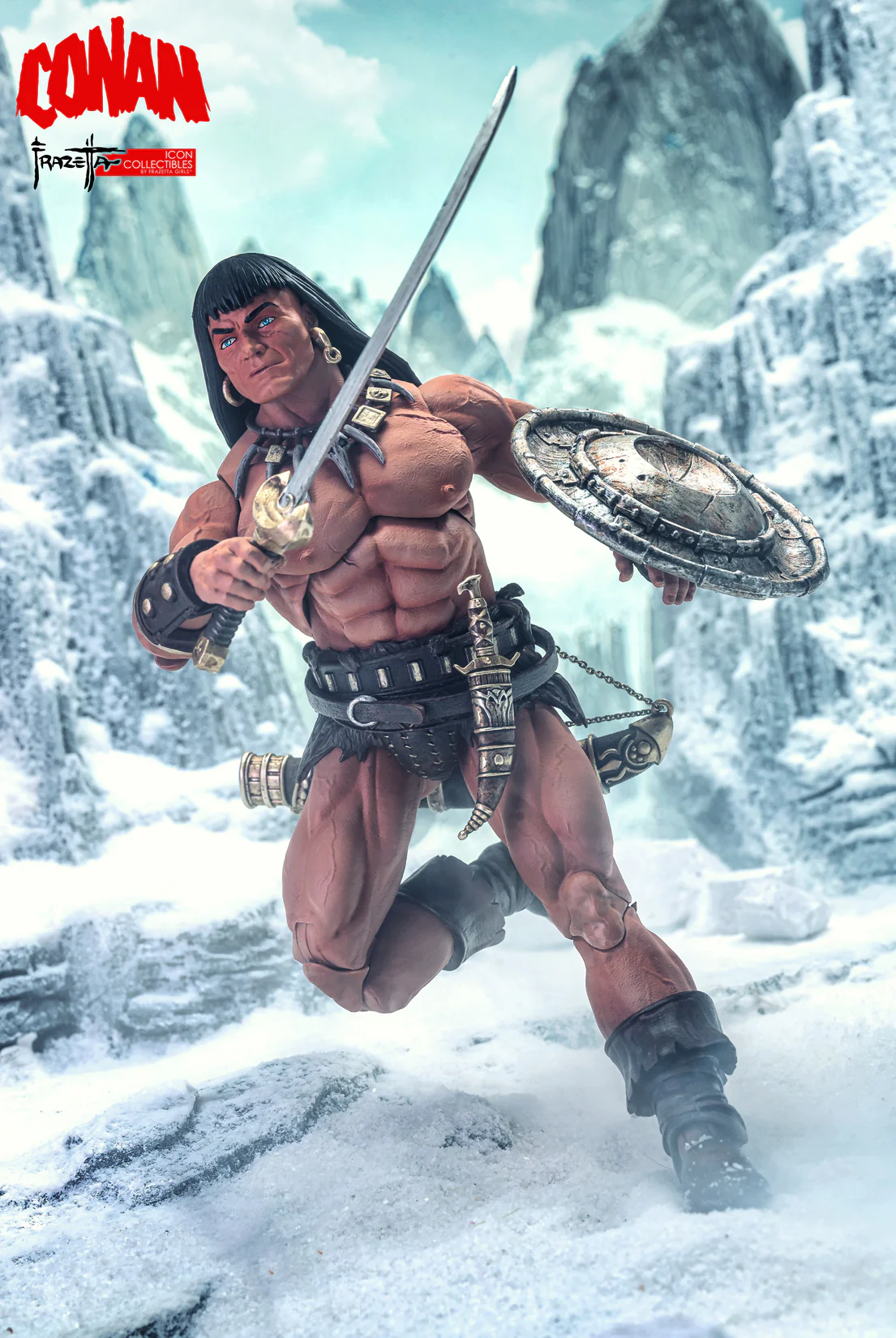 Conan the Barbarian ICON Collectibles 1/12 Scale Action Figure