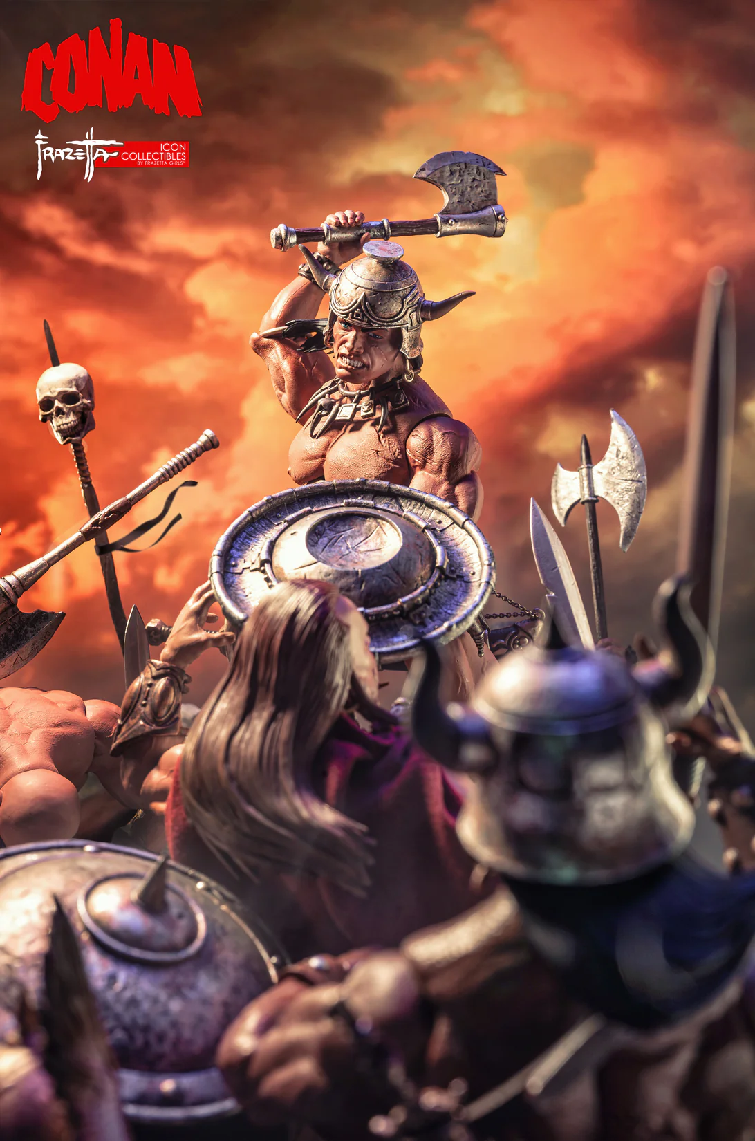 Conan the Barbarian ICON Collectibles 1/12 Scale Action Figure