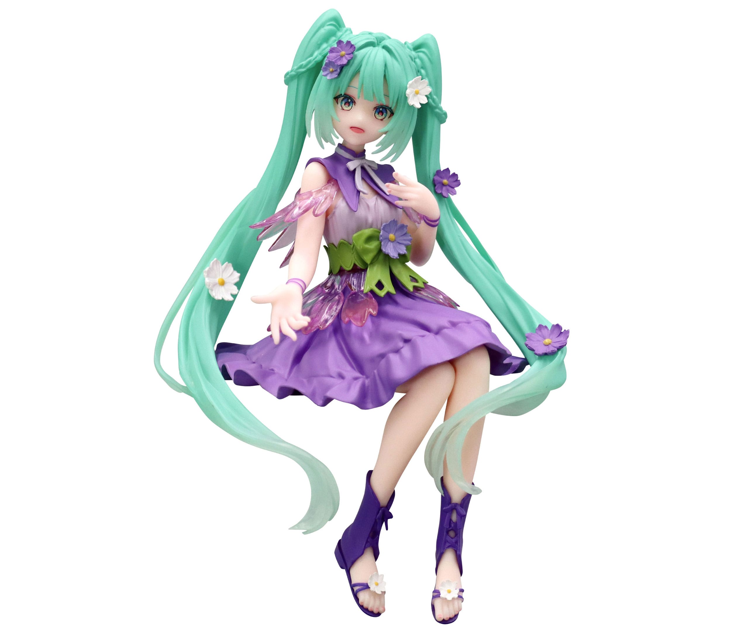 Vocaloid Hatsune Miku (Flower Fairy Cosmos Purple Color Ver.) Noodle Stopper Figure