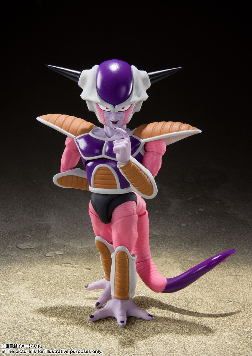 Dragon Ball Z S.H.Figuarts Frieza (First Form) Action Figure with Pod
