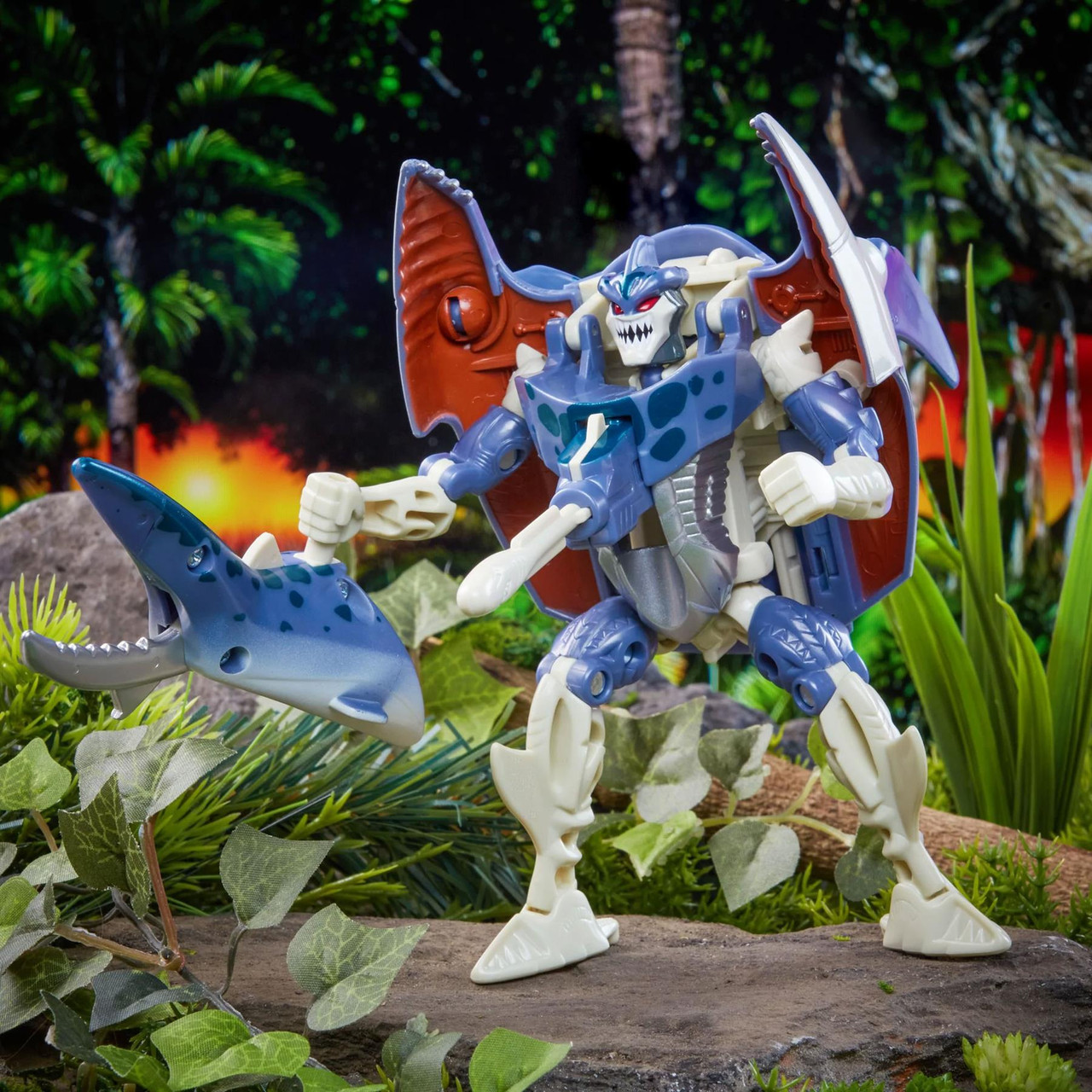 Transformers Vintage Beast Wars CyberShark Action Figure