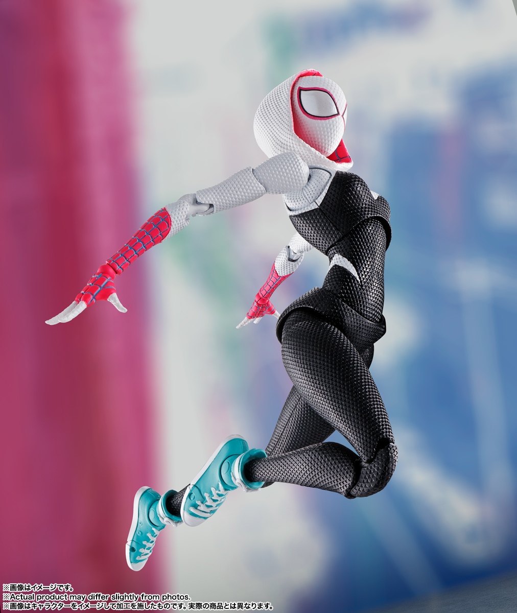 Spider-Man: Across the Spider-Verse S.H.Figuarts Spider-Man (Gwen Stacy) Action Figure (Reissue)