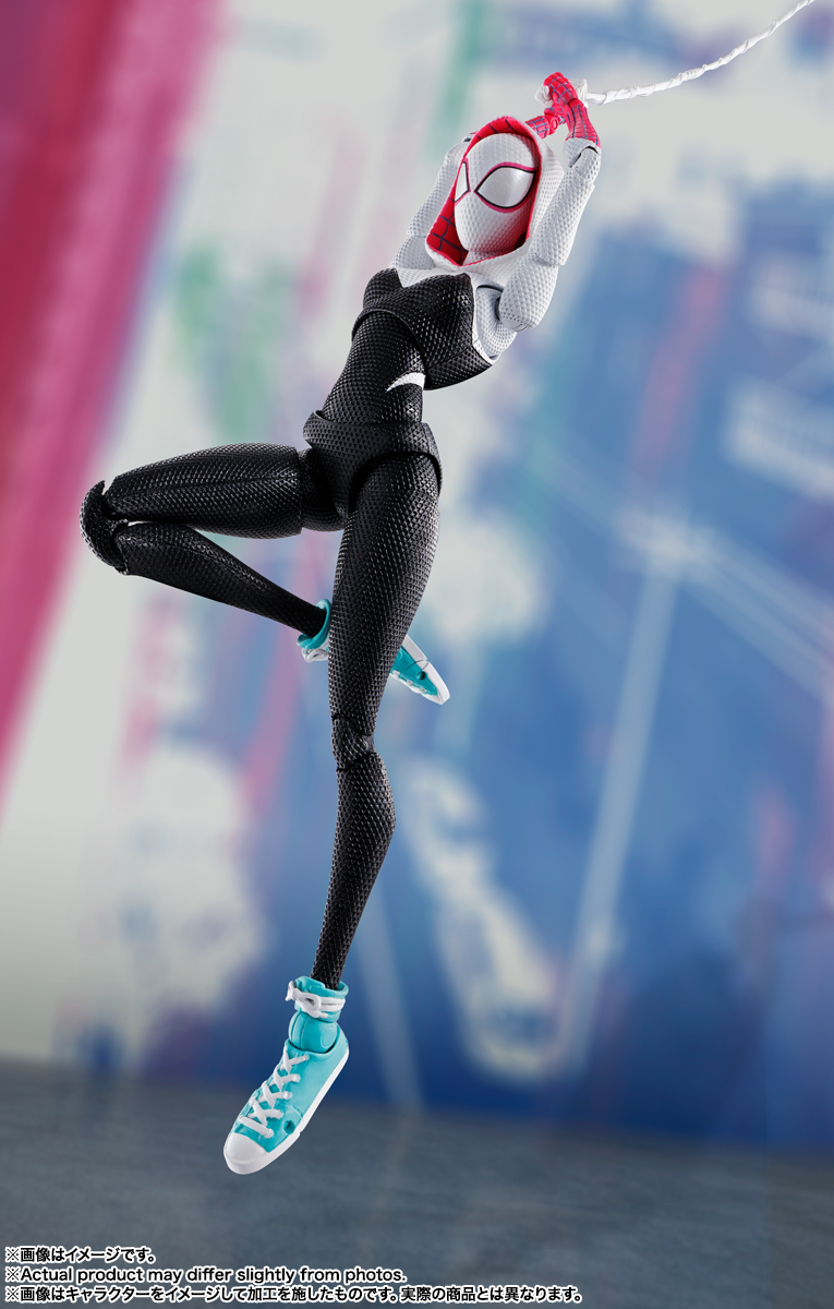 Spider-Man: Across the Spider-Verse S.H.Figuarts Spider-Man (Gwen Stacy) Action Figure (Reissue)