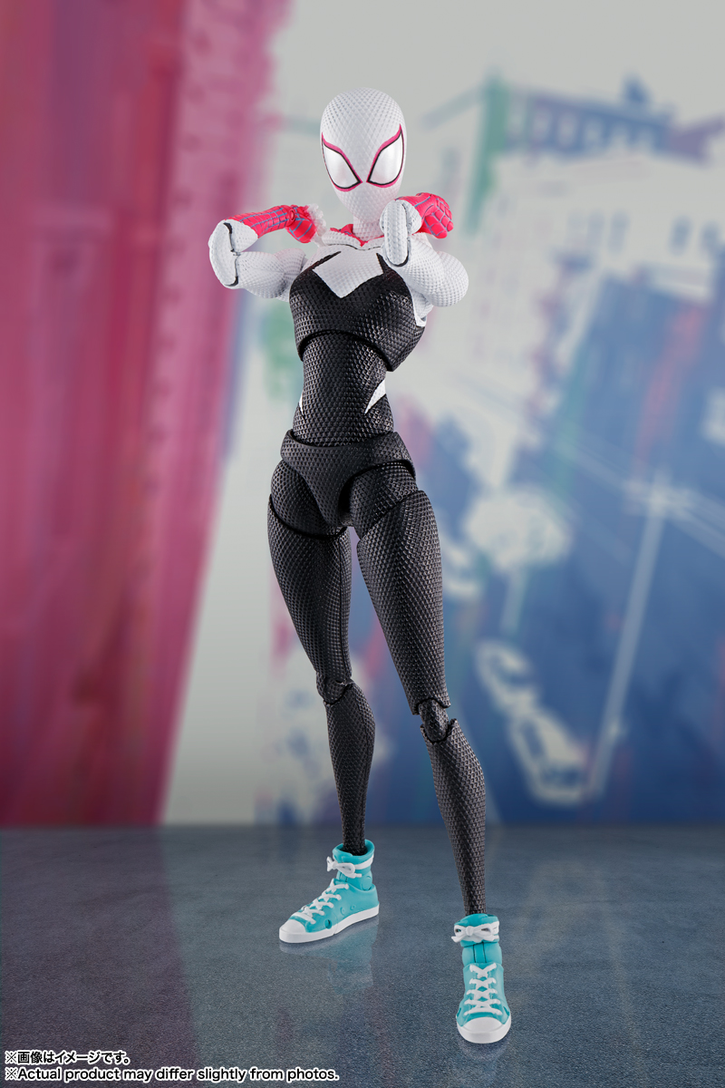 Spider-Man: Across the Spider-Verse S.H.Figuarts Spider-Man (Gwen Stacy) Action Figure (Reissue)