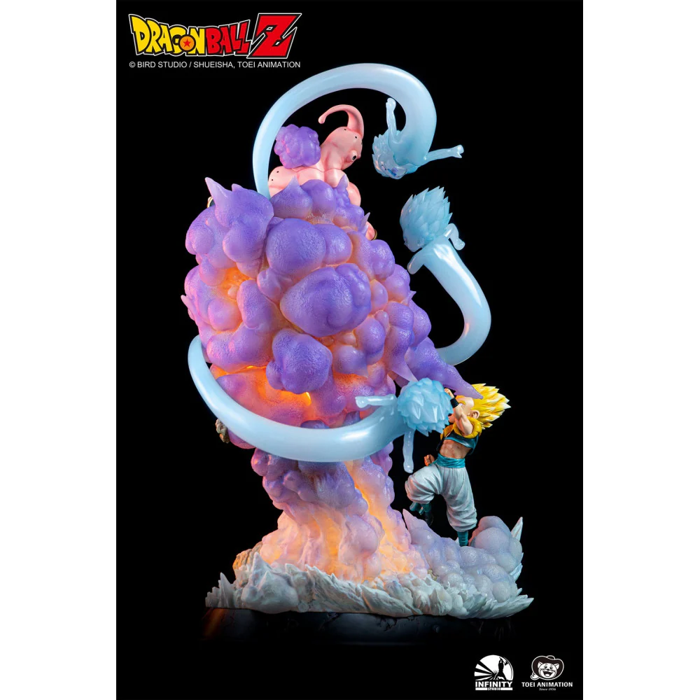 Dragon Ball Z Infinity Studio - Gotenks vs Buu Licensed Resin Statue