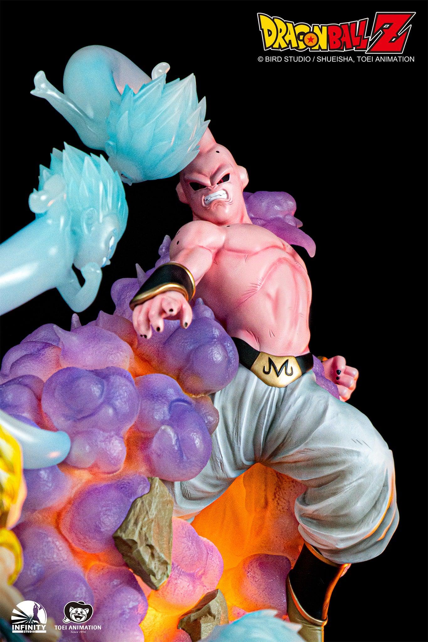Dragon Ball Z Infinity Studio - Gotenks vs Buu Licensed Resin Statue