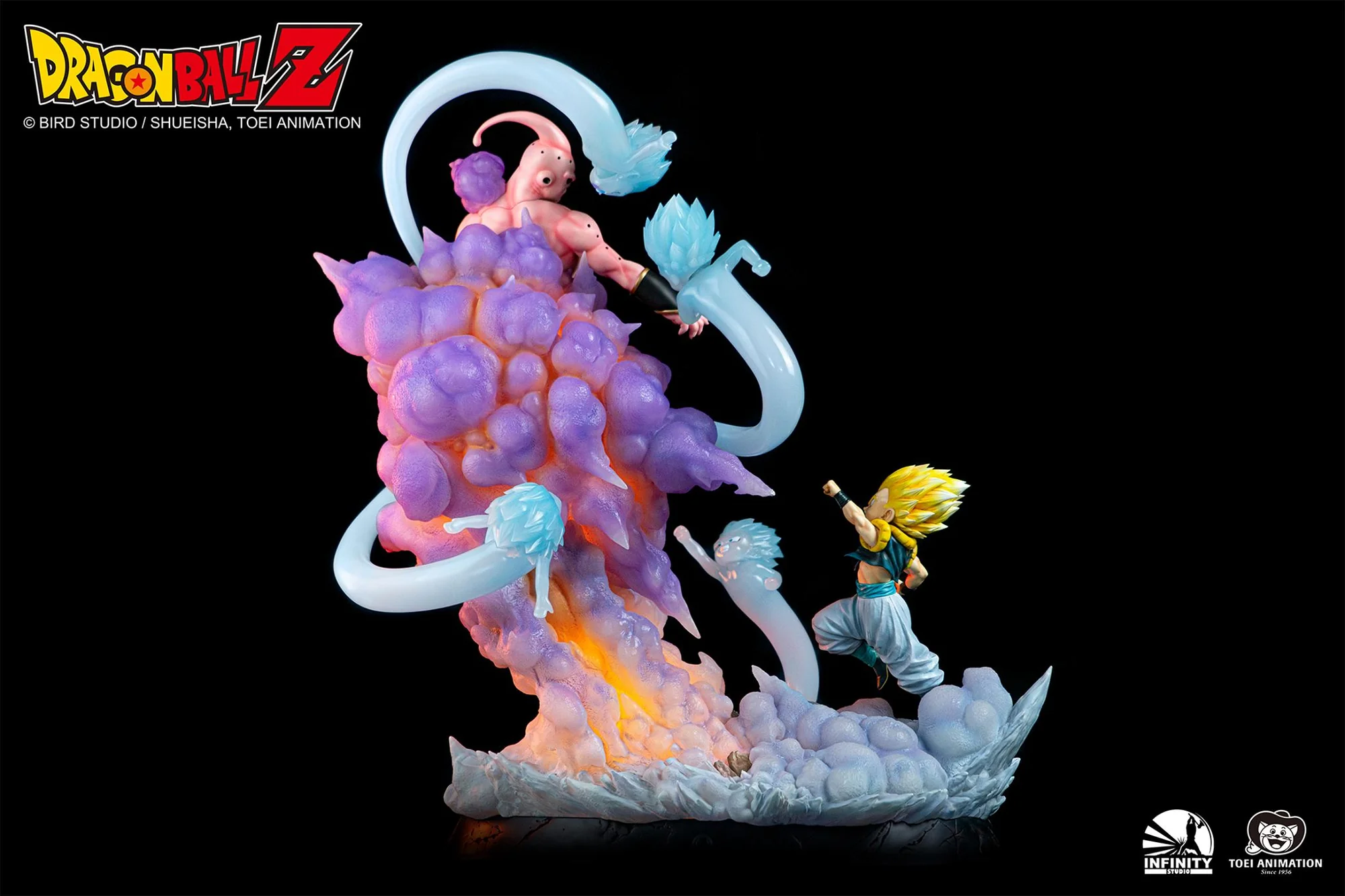 Dragon Ball Z Infinity Studio - Gotenks vs Buu Licensed Resin Statue