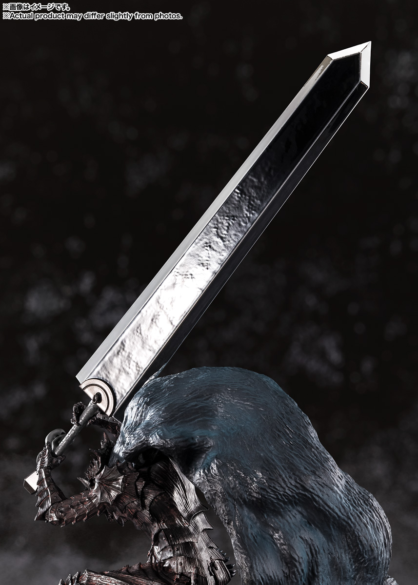 Guts Berserker Armor Figure H35Cm Berserk Figuarts Zero Touche Metallique
