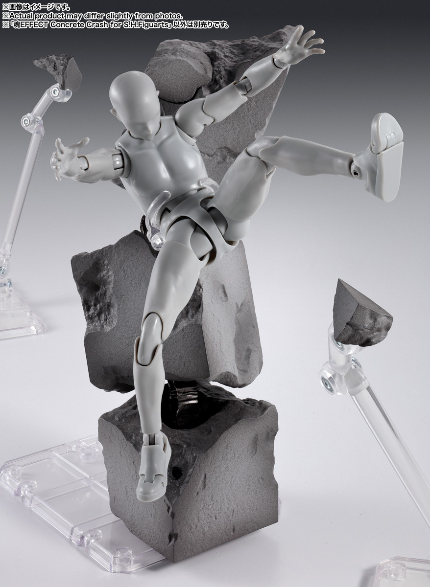 Tamashii Effect Series Concrete Crash For S.H.Figuarts
