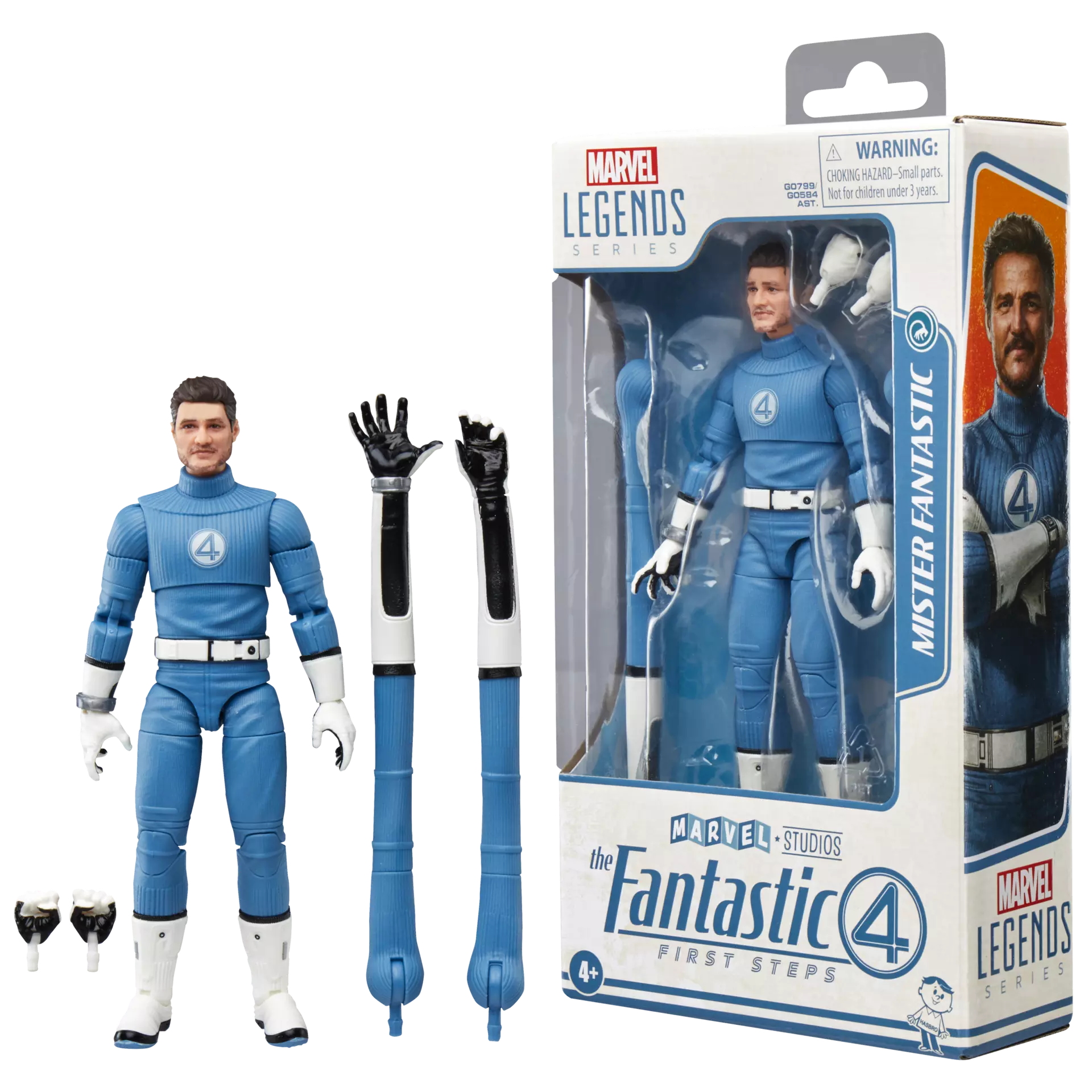 Mister Fantastic - The Fantastic Four: First Steps Marvel Legends Action Figure