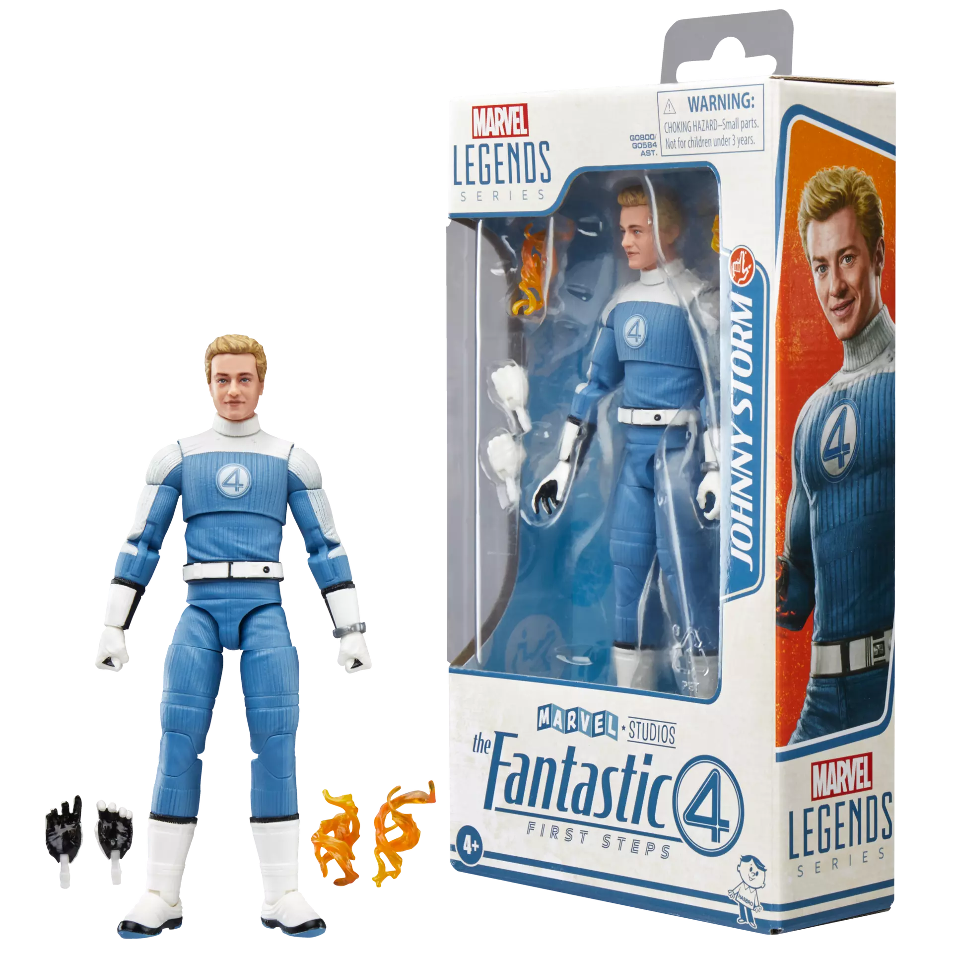 Johnny Storm - The Fantastic Four: First Steps Marvel Legends Action Figure