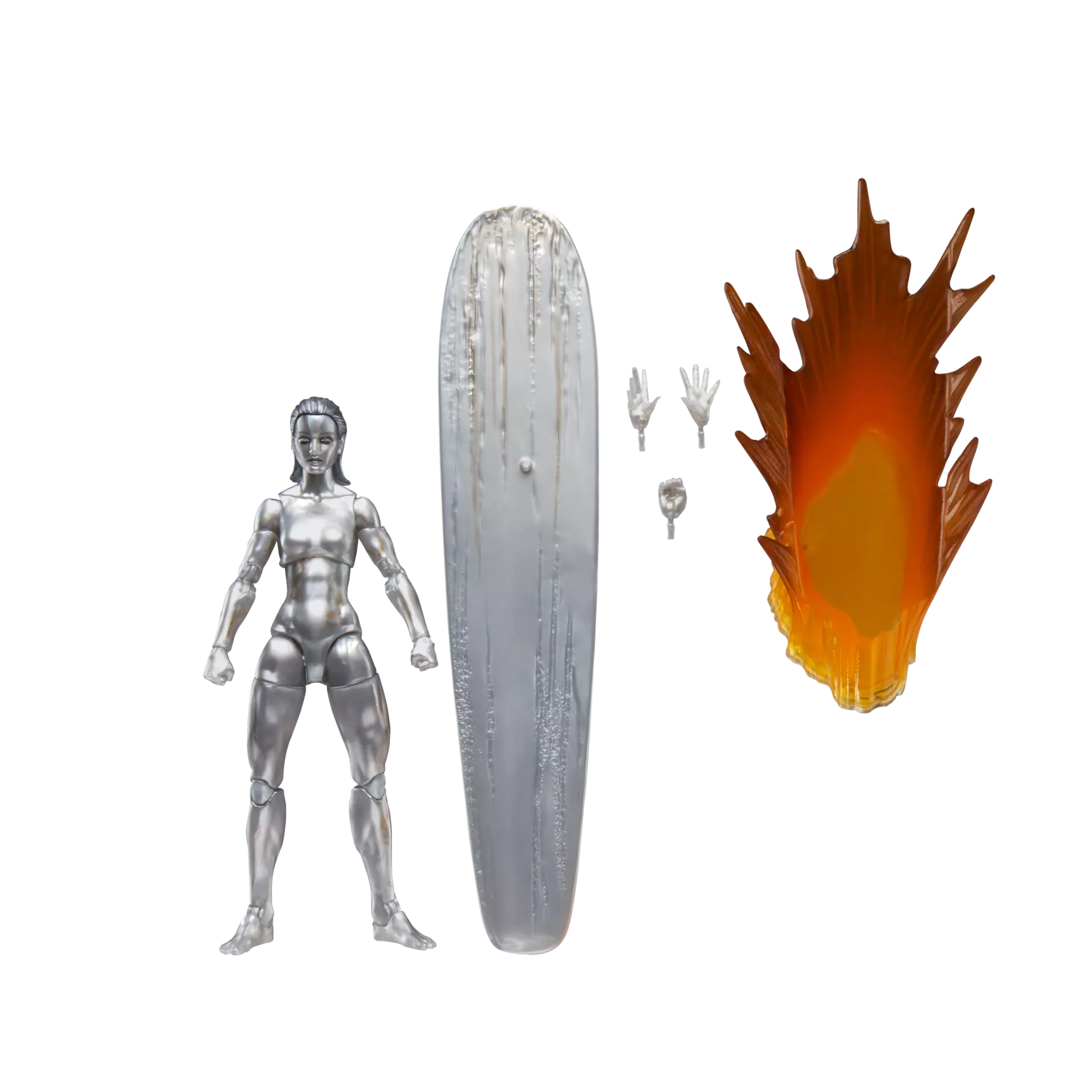 The Silver Surfer - The Fantastic Four: First Steps Marvel Legends Action Figure