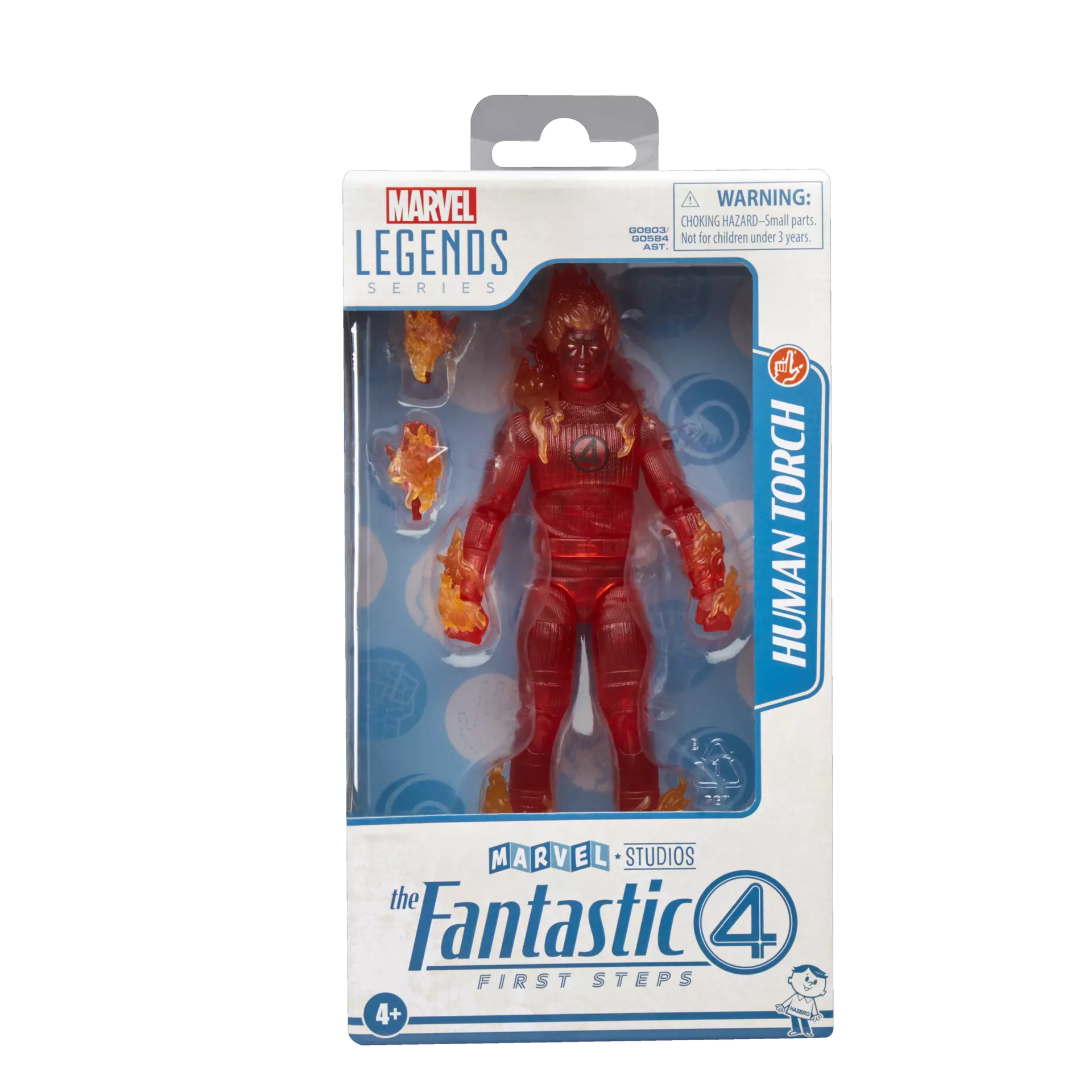 Human Torch - The Fantastic Four: First Steps Marvel Legends Action Figure