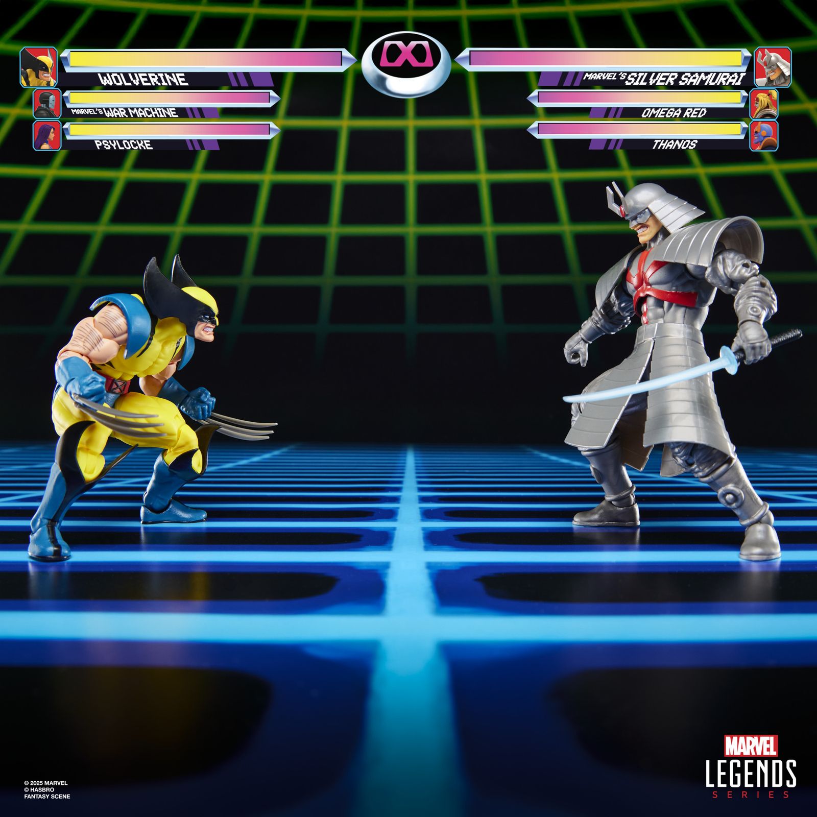 Wolverine vs. Silver Samurai Marvel Legends Gamerverse Action Figure Two-Pack