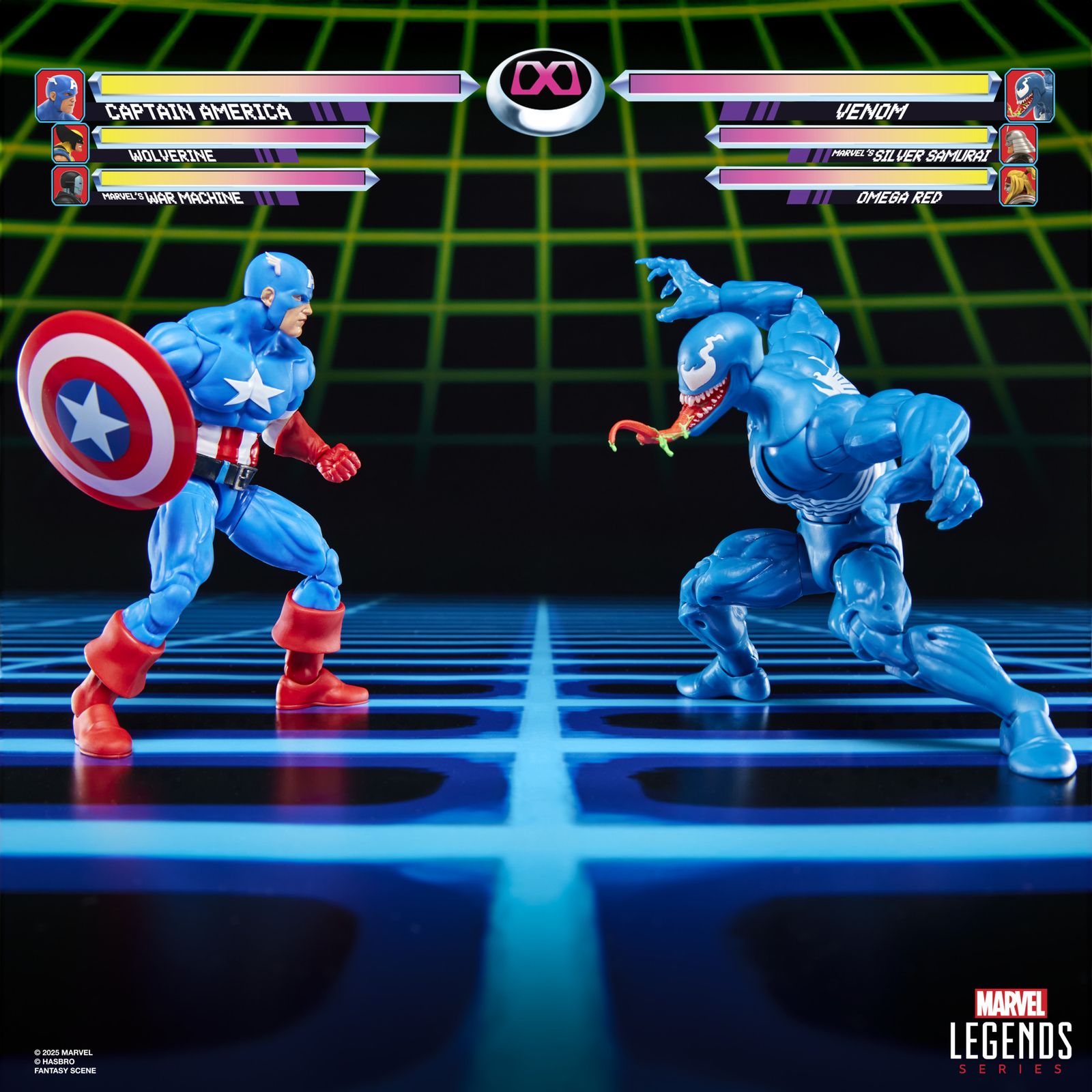 Marvel Legends Gamerverse Captain America vs. Venom Two-Pack Action Figure