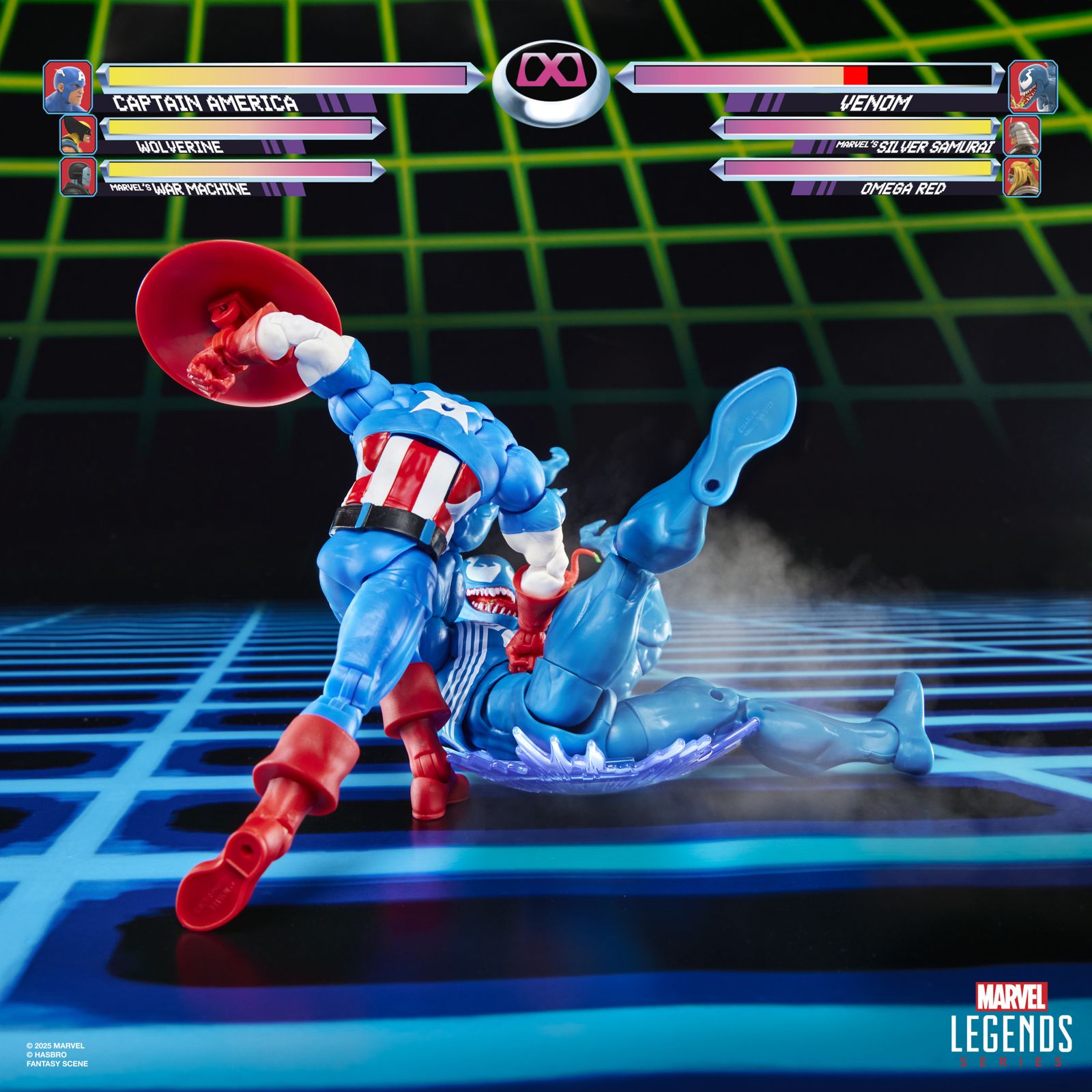 Marvel Legends Gamerverse Captain America vs. Venom Two-Pack Action Figure