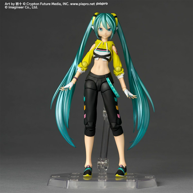 Fitness Boxing Feat. Hatsune Miku Amazing Yamaguchi Revoltech NR093 Hatsune Miku (Boxing Ver.) Action Figure