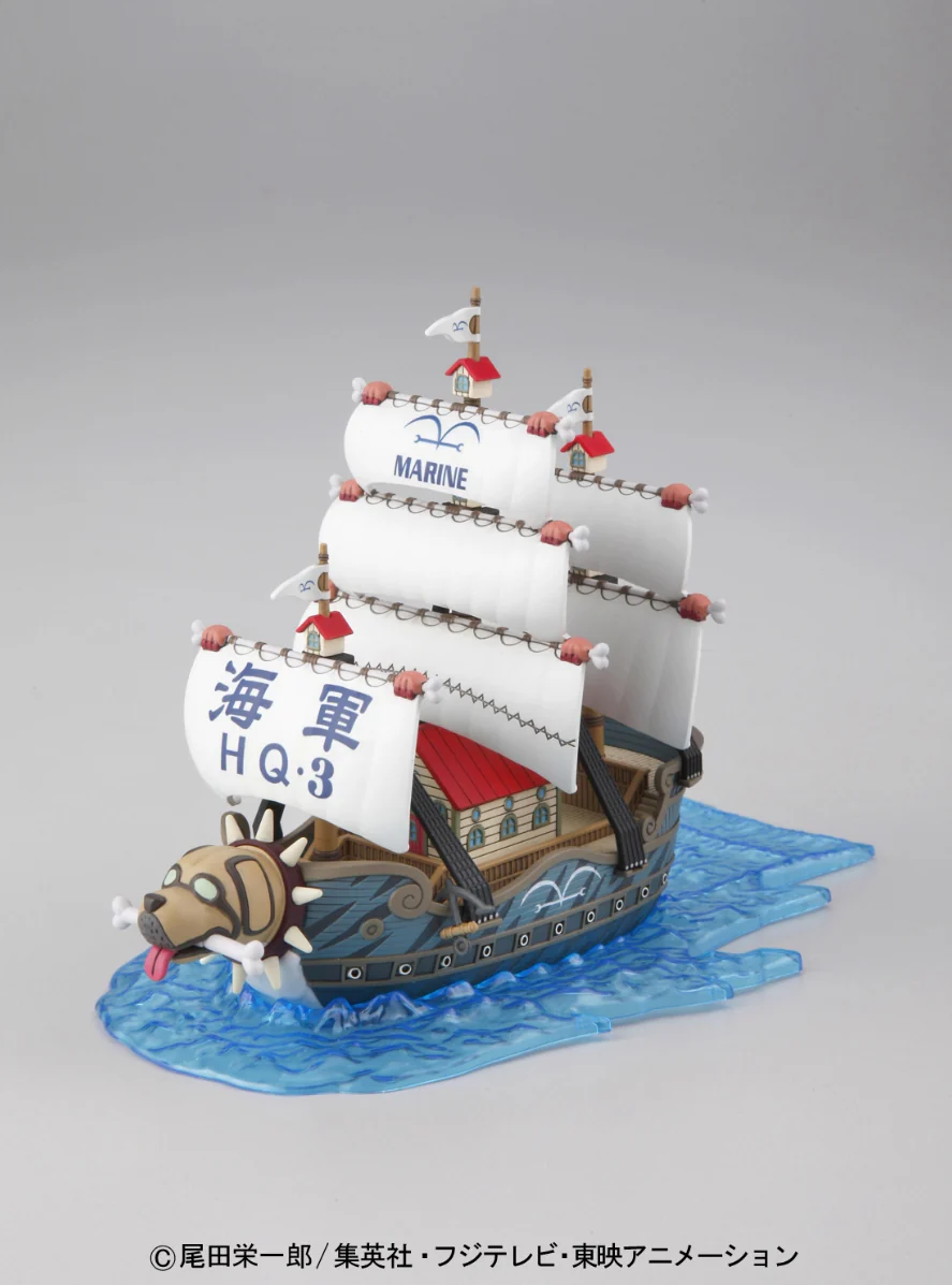 One Piece - Garps Schiff - Grand Ship Collection Model Kit Vol. 8 (Bandai)