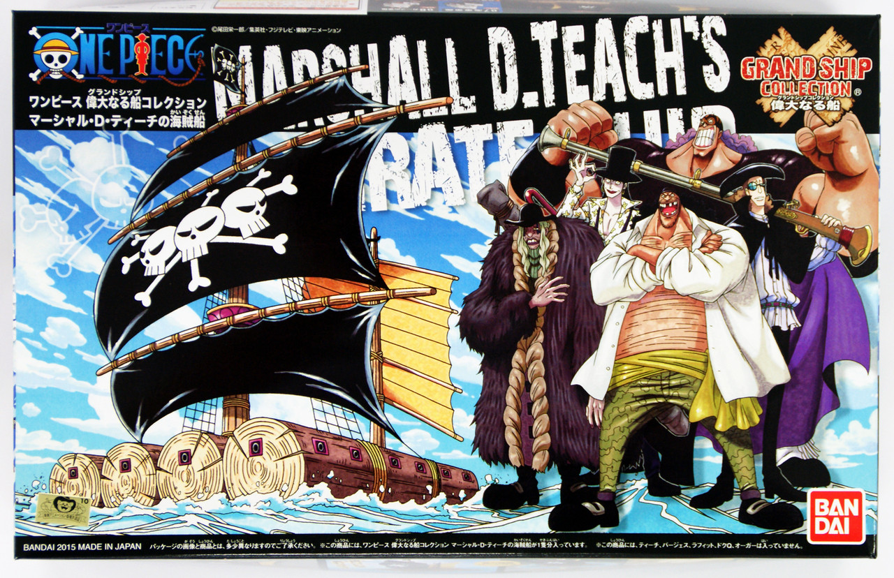 One Piece - Grand Ship Collection Marshall D. Teach Pirate Ship Model Kit