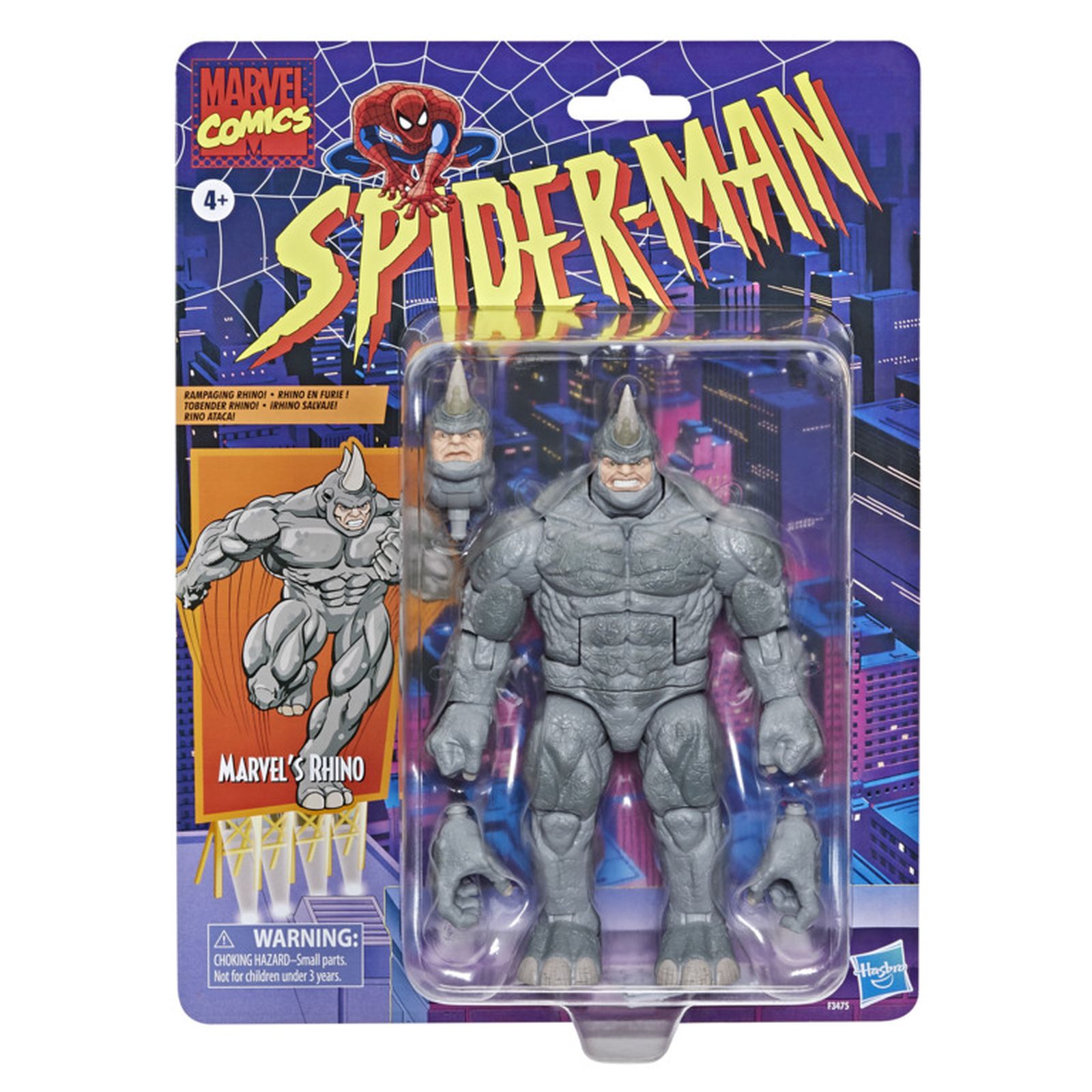 Rhino Spider-man Marvel Legends Series Re-run Action Figure