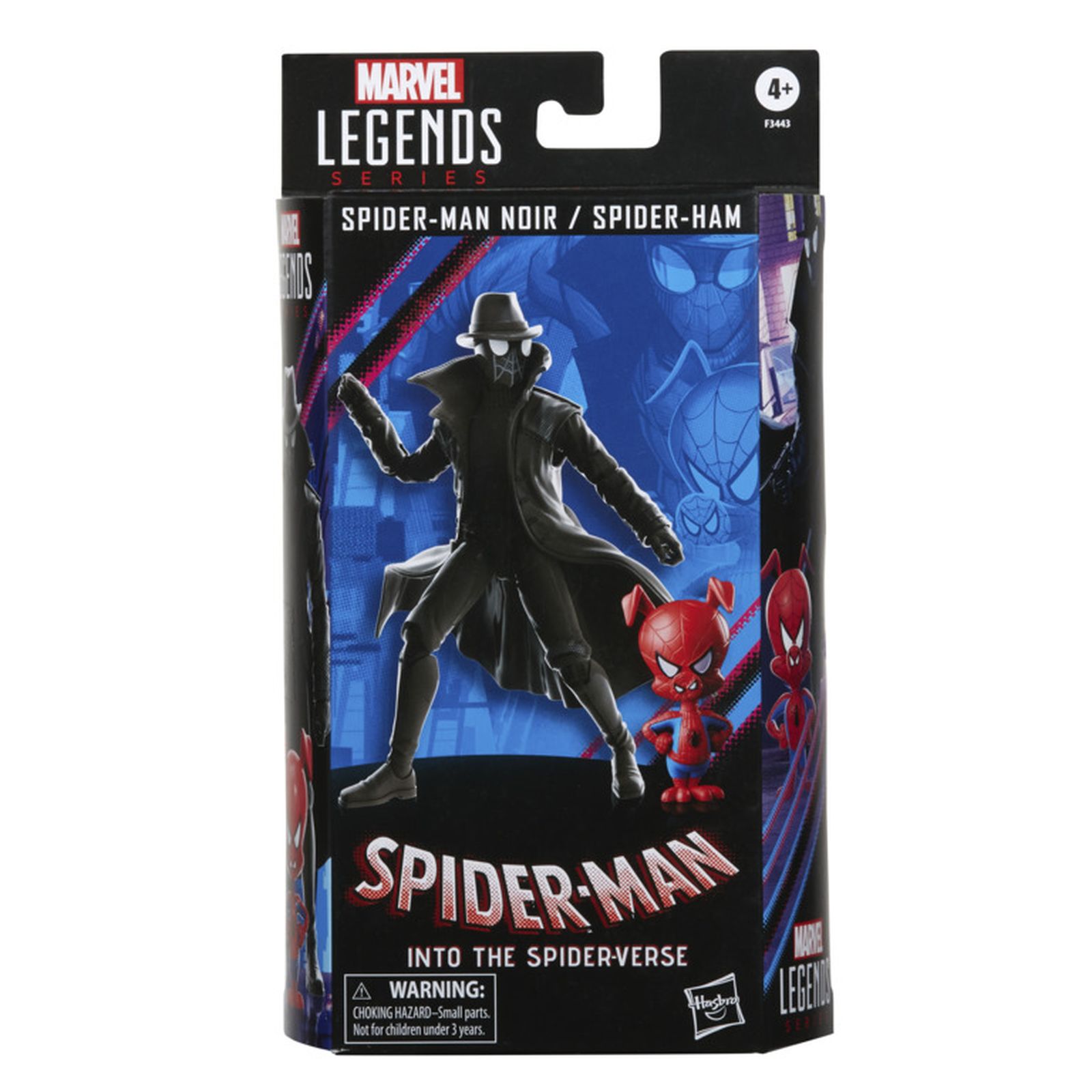 Spider-man Noir & Spider-ham Pack 2 Spider-man Into The Spider-verse Marvel Legends Series Re-run Action Figure