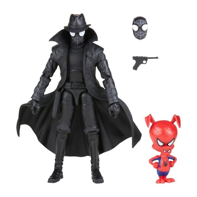 Spider-man Noir & Spider-ham Pack 2 Spider-man Into The Spider-verse Marvel Legends Series Re-run Action Figure