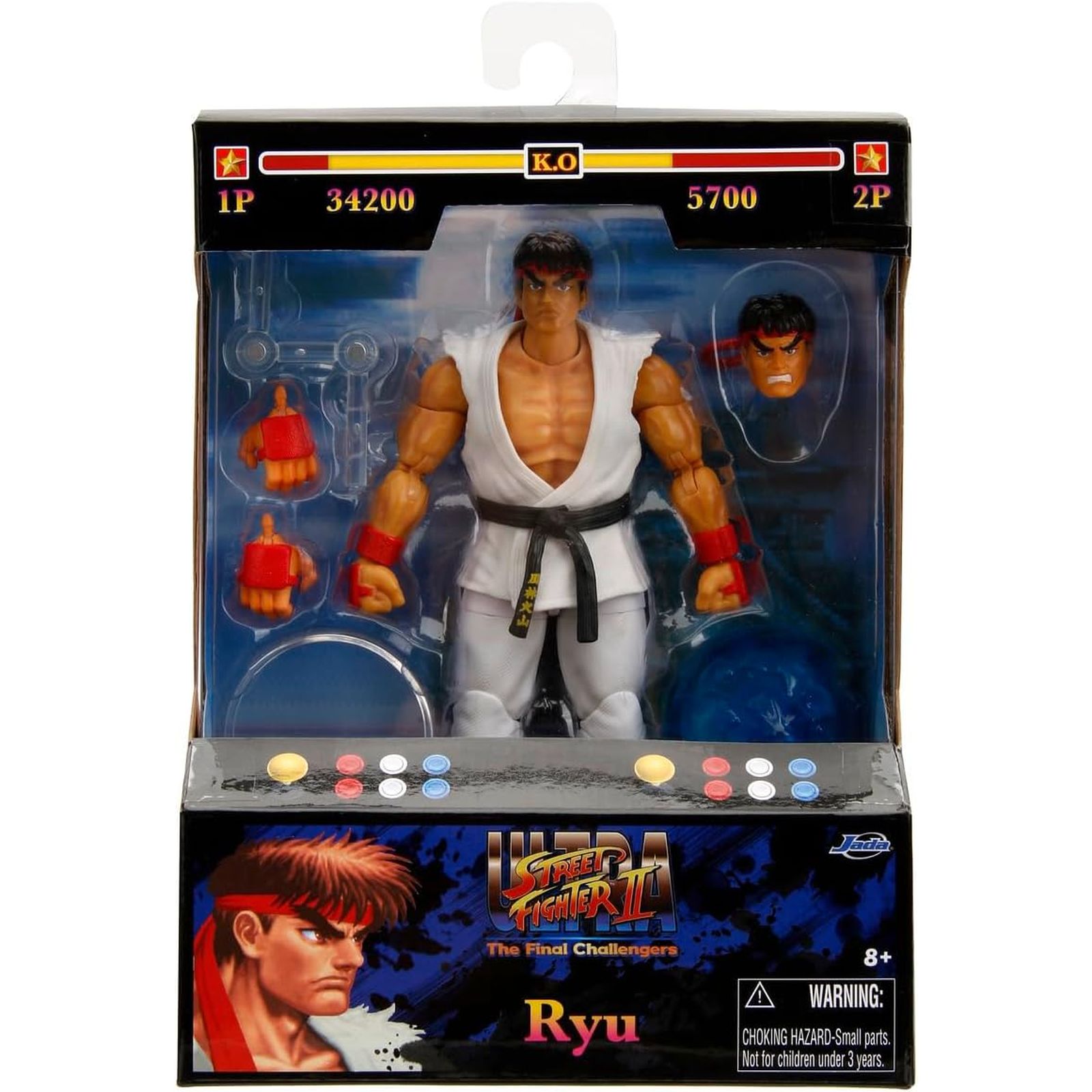 Ultra Street Fighter II: The Final Challengers Ryu 1/12 Scale Action Figure
